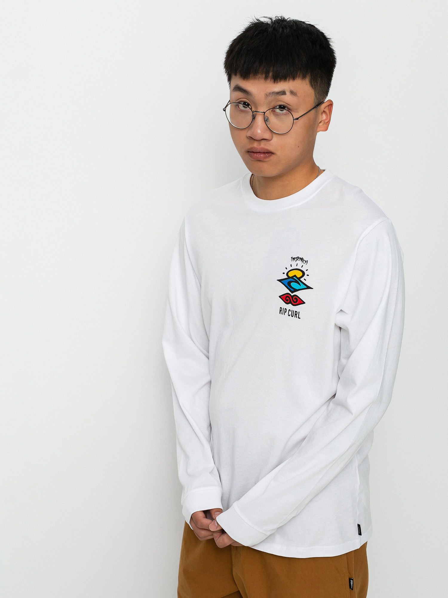 Longsleeve Rip Curl Search (white)
