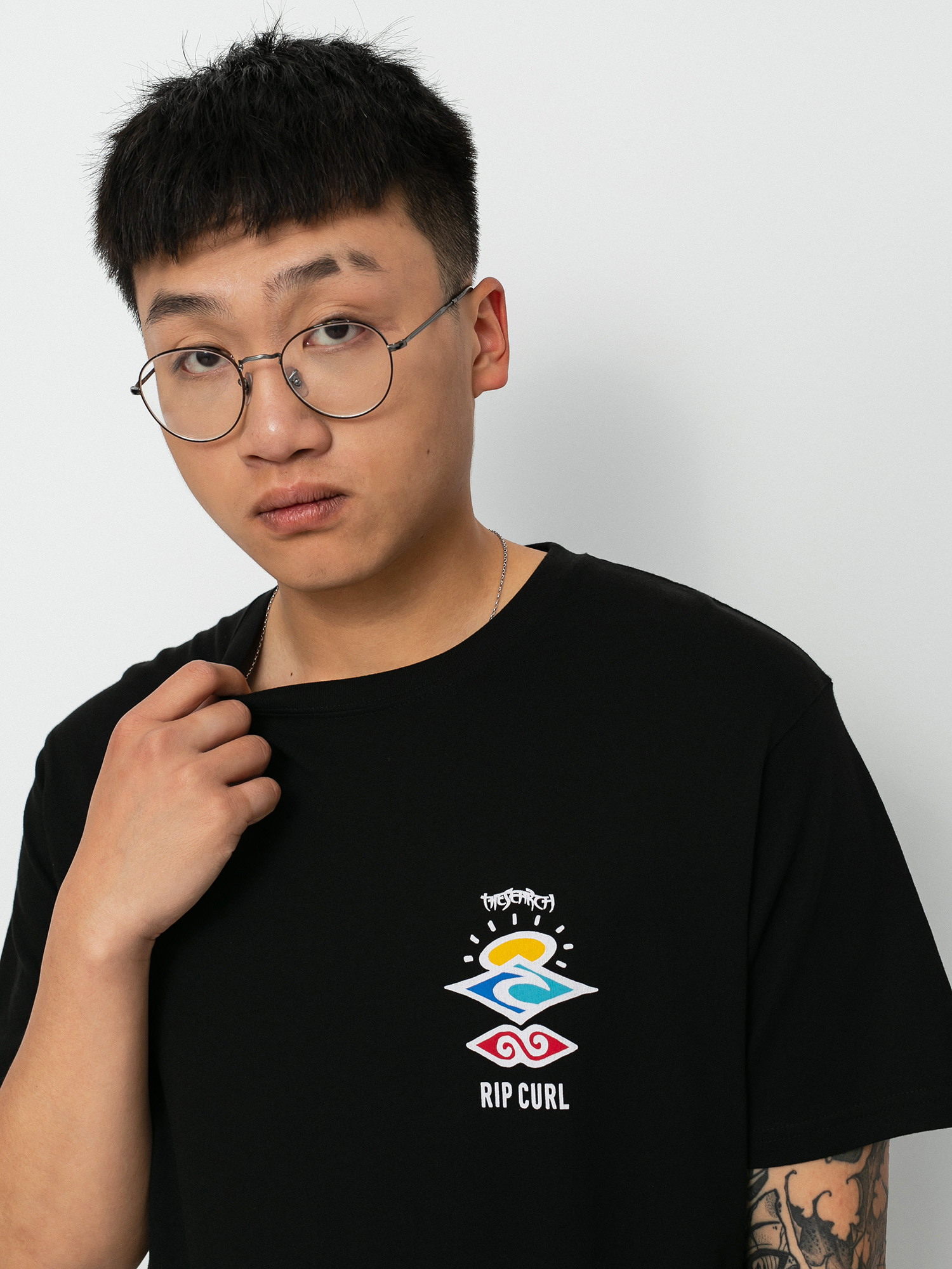 T-shirt Rip Curl Search (black)