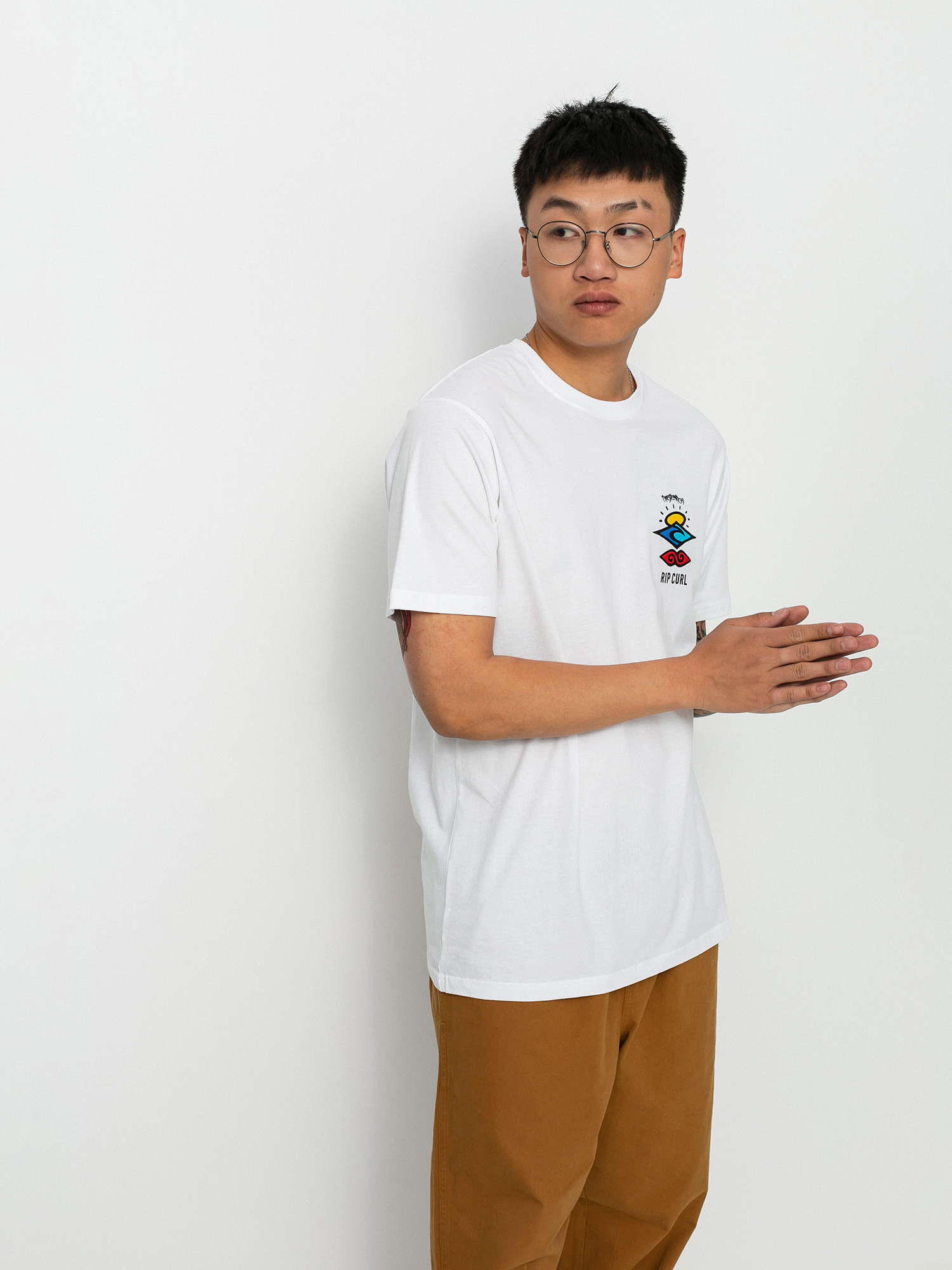 T-shirt Rip Curl Search (white)