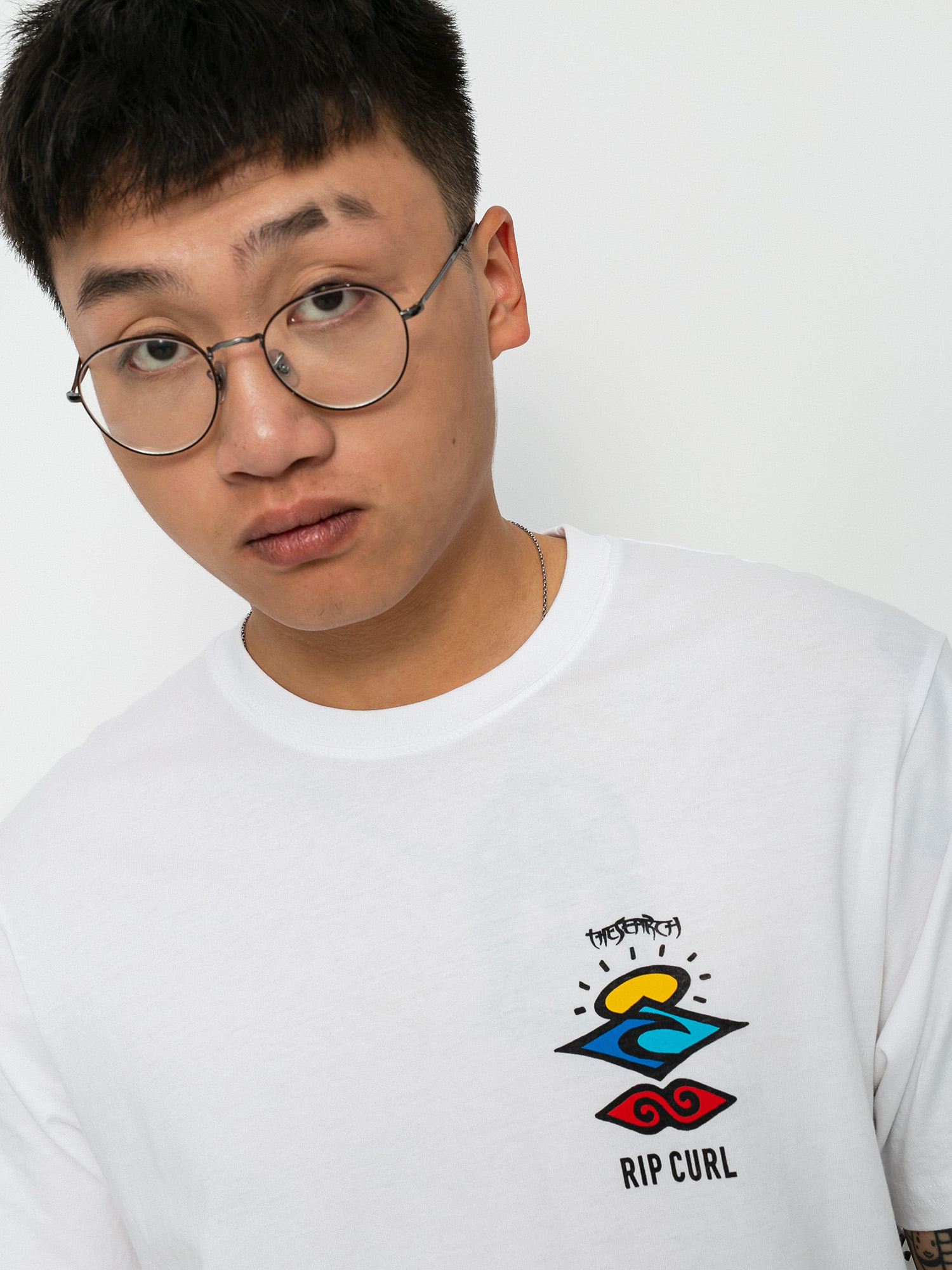 T-shirt Rip Curl Search (white)