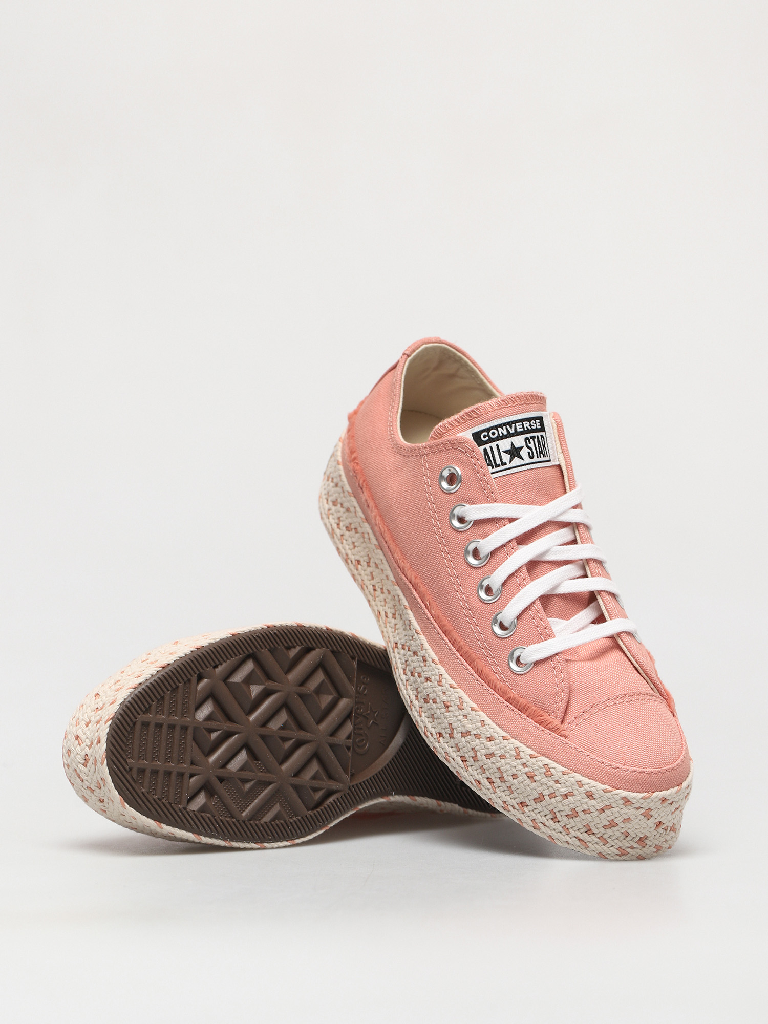 Trampki Converse Chuck Taylor All Star Espadrille Ox Wmn (pink/grey)