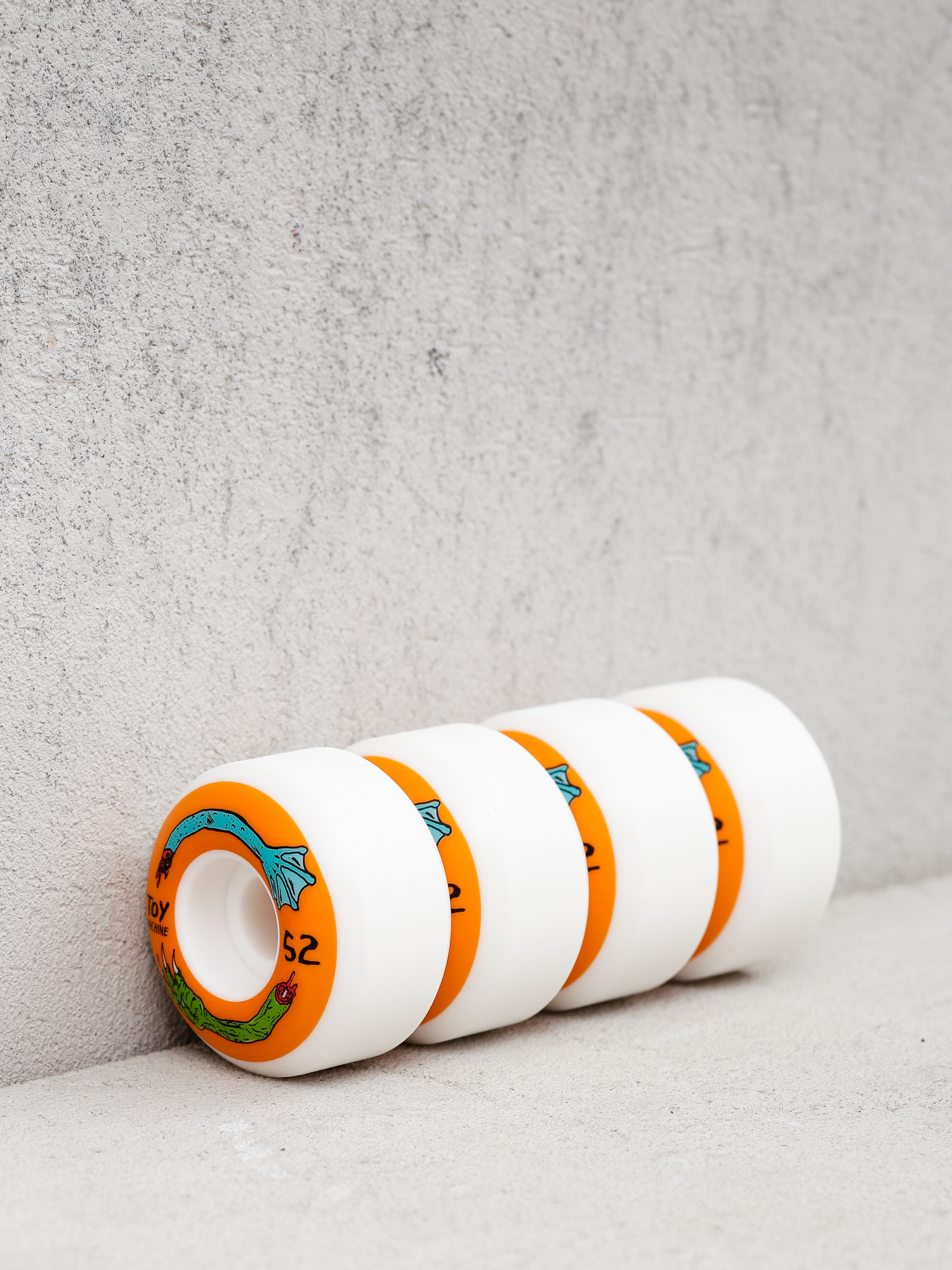 Kółka Toy Machine Severed (white/orange)