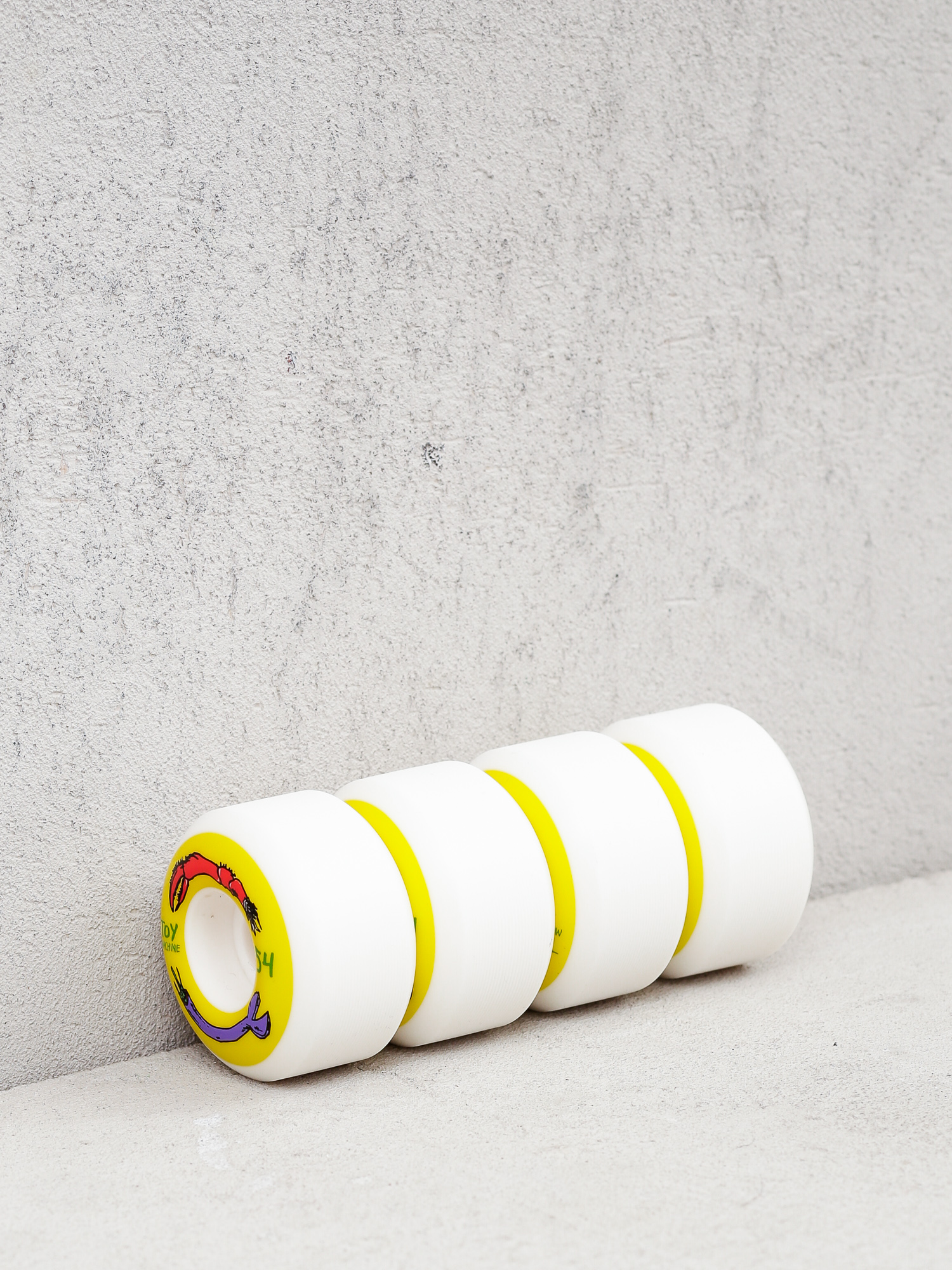 Kółka Toy Machine Severed (white/yellow)