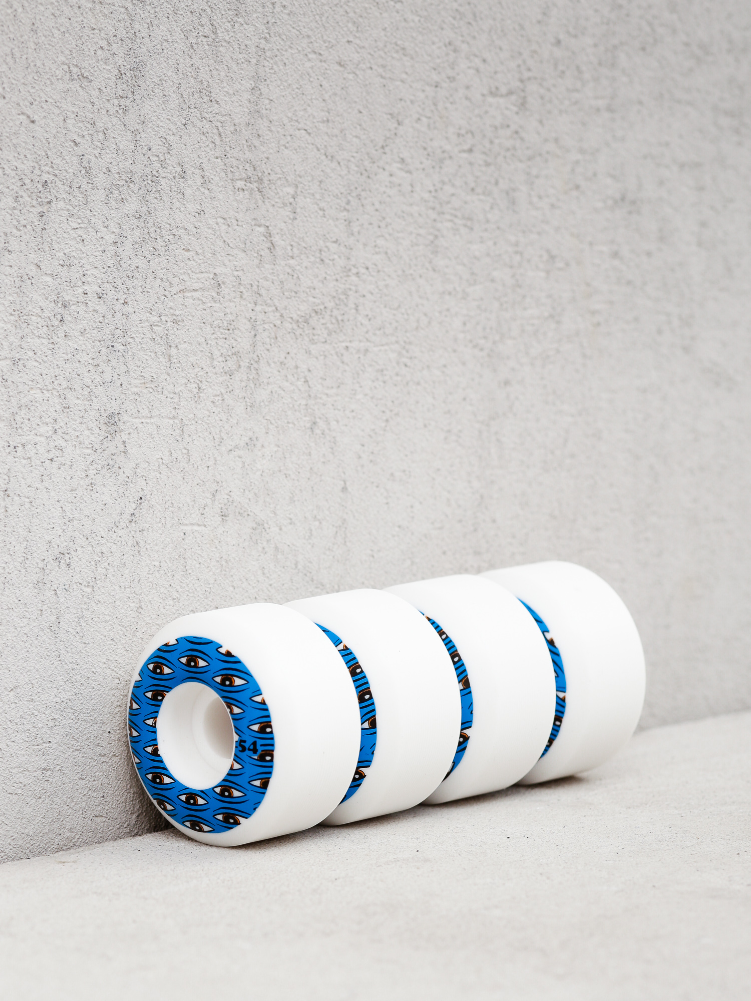 Kółka Toy Machine All Seeing (white/blue)