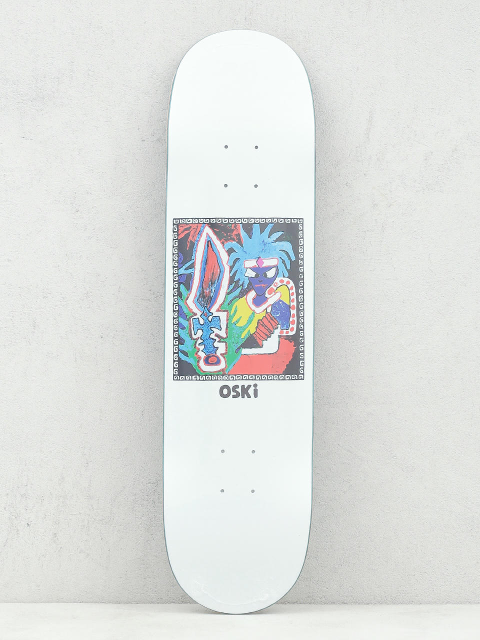 Deck Polar Skate Oskar Rozenberg Tribal Chief (white)