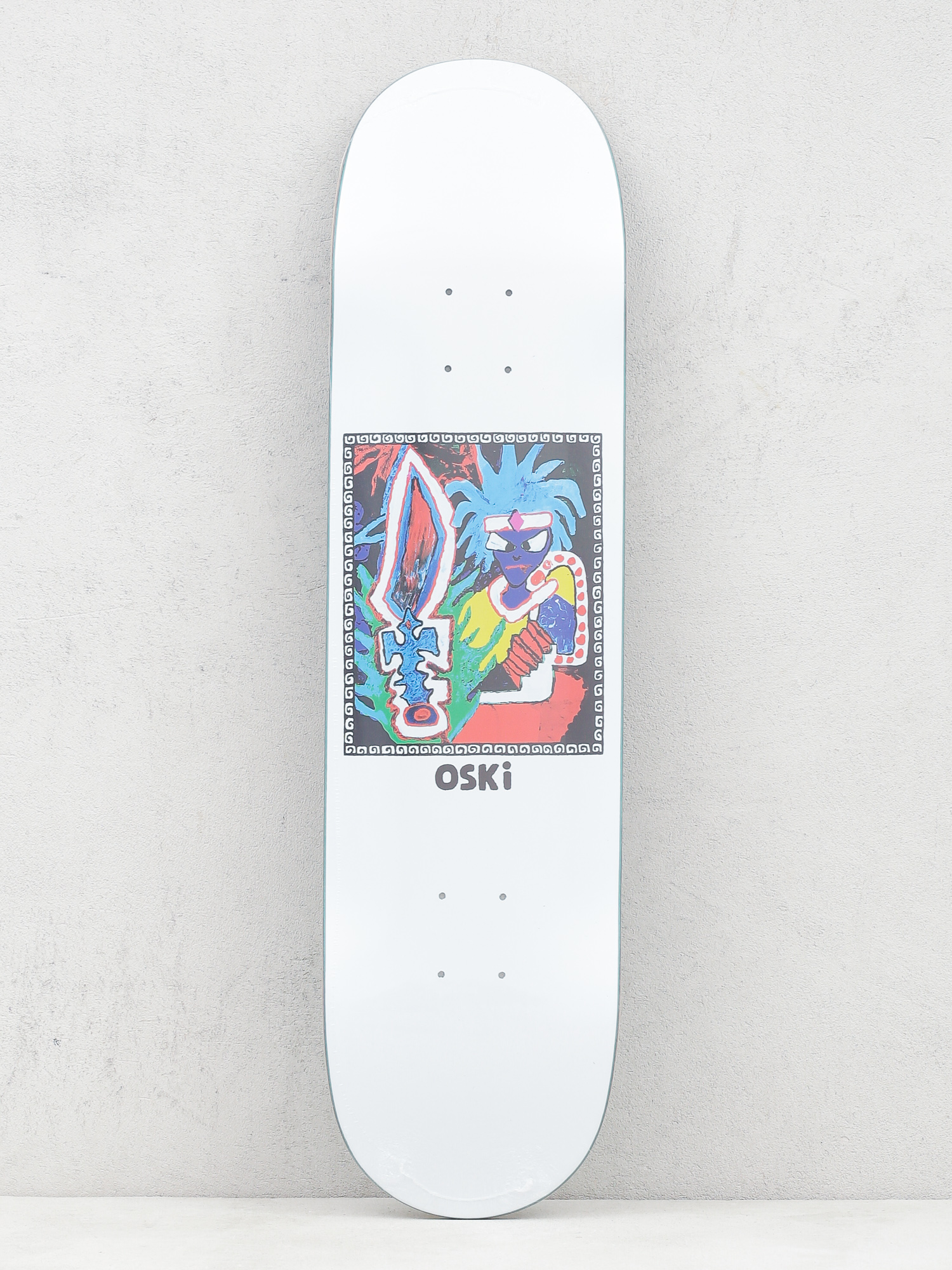 Deck Polar Skate Oskar Rozenberg Tribal Chief (white)