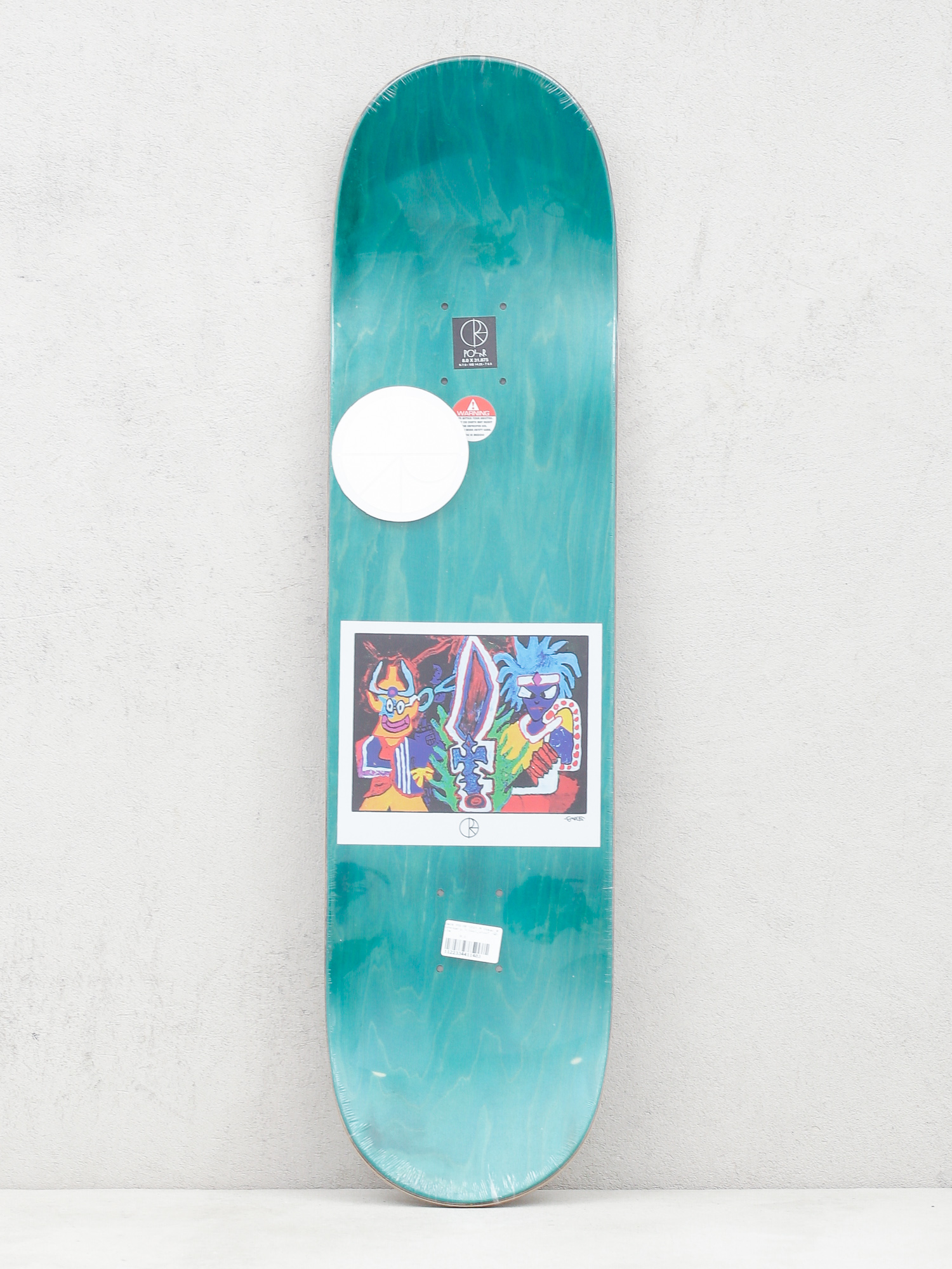 Deck Polar Skate Oskar Rozenberg Tribal Chief (white)