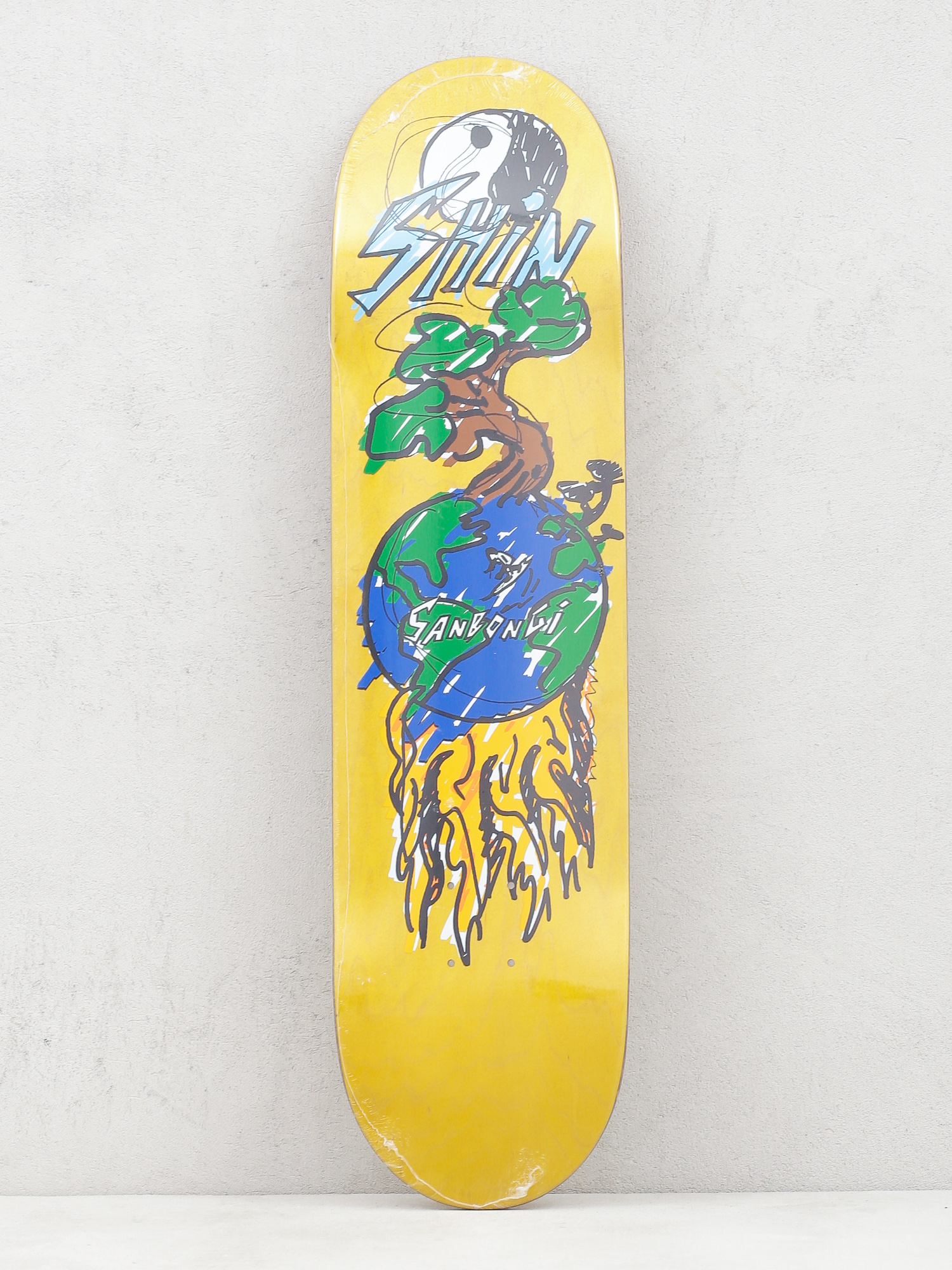Deck Polar Skate Shin Sanbongi Bonzai Ride (yellow)