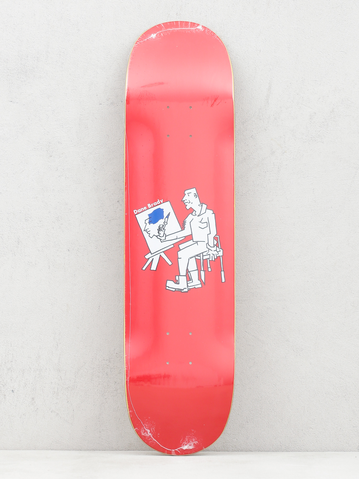 Deck Polar Skate Dane Brady Painter (red)