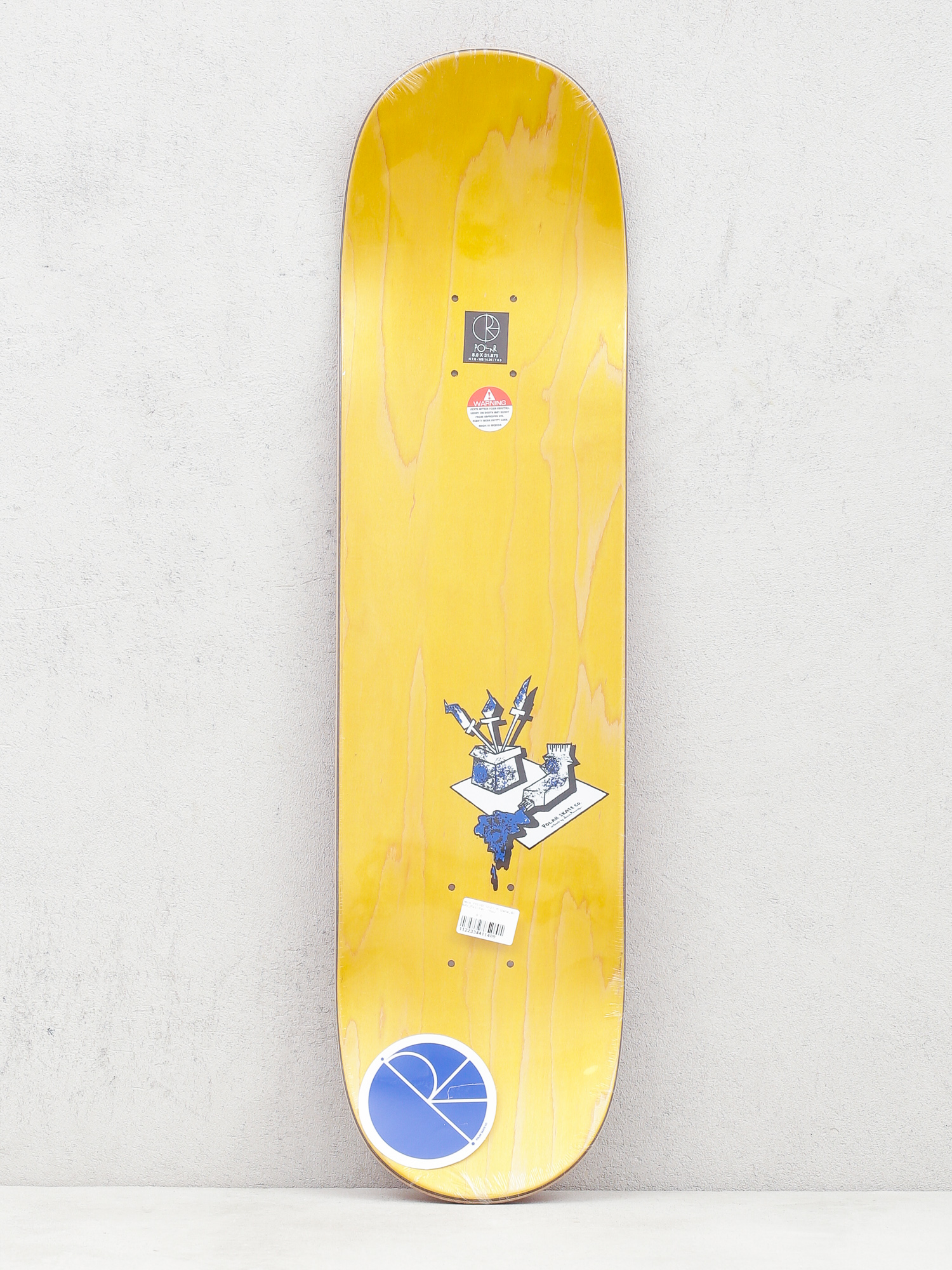 Deck Polar Skate Dane Brady Painter (red)