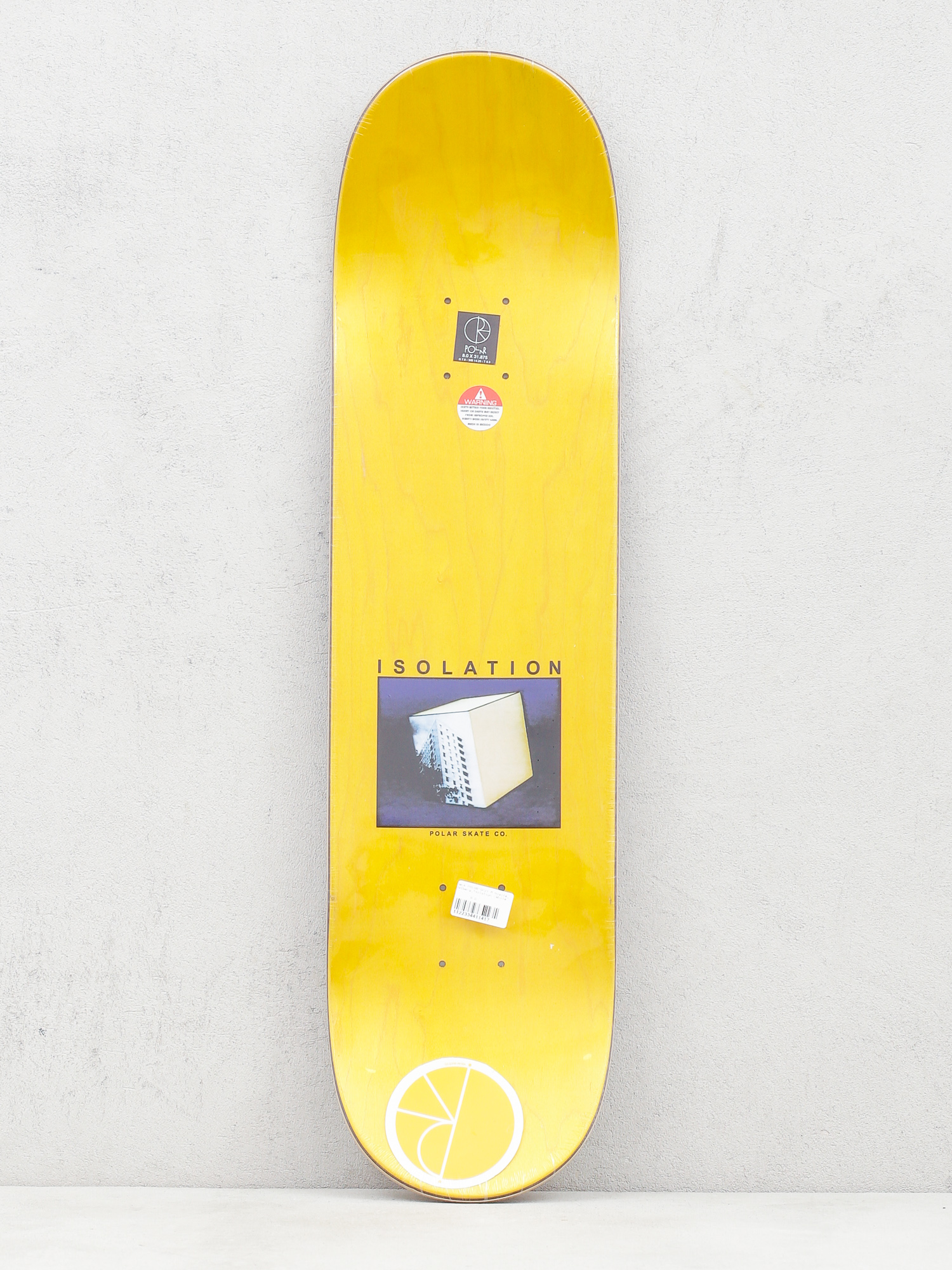 Deck Polar Skate Hjalte Halberg Isolation (white)