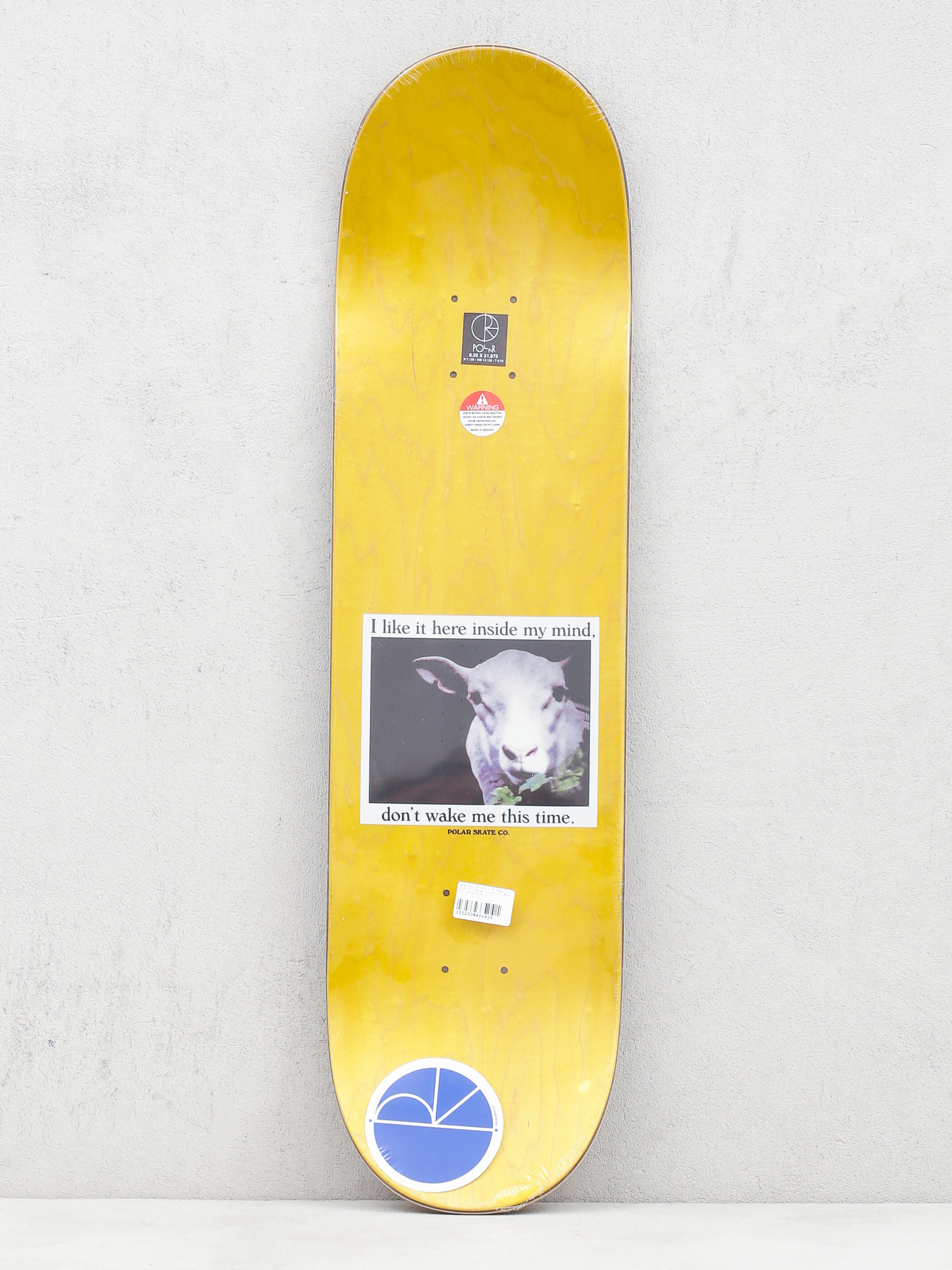 Deck Polar Skate Team I Like It Here Sheep In Motion (black/multi)