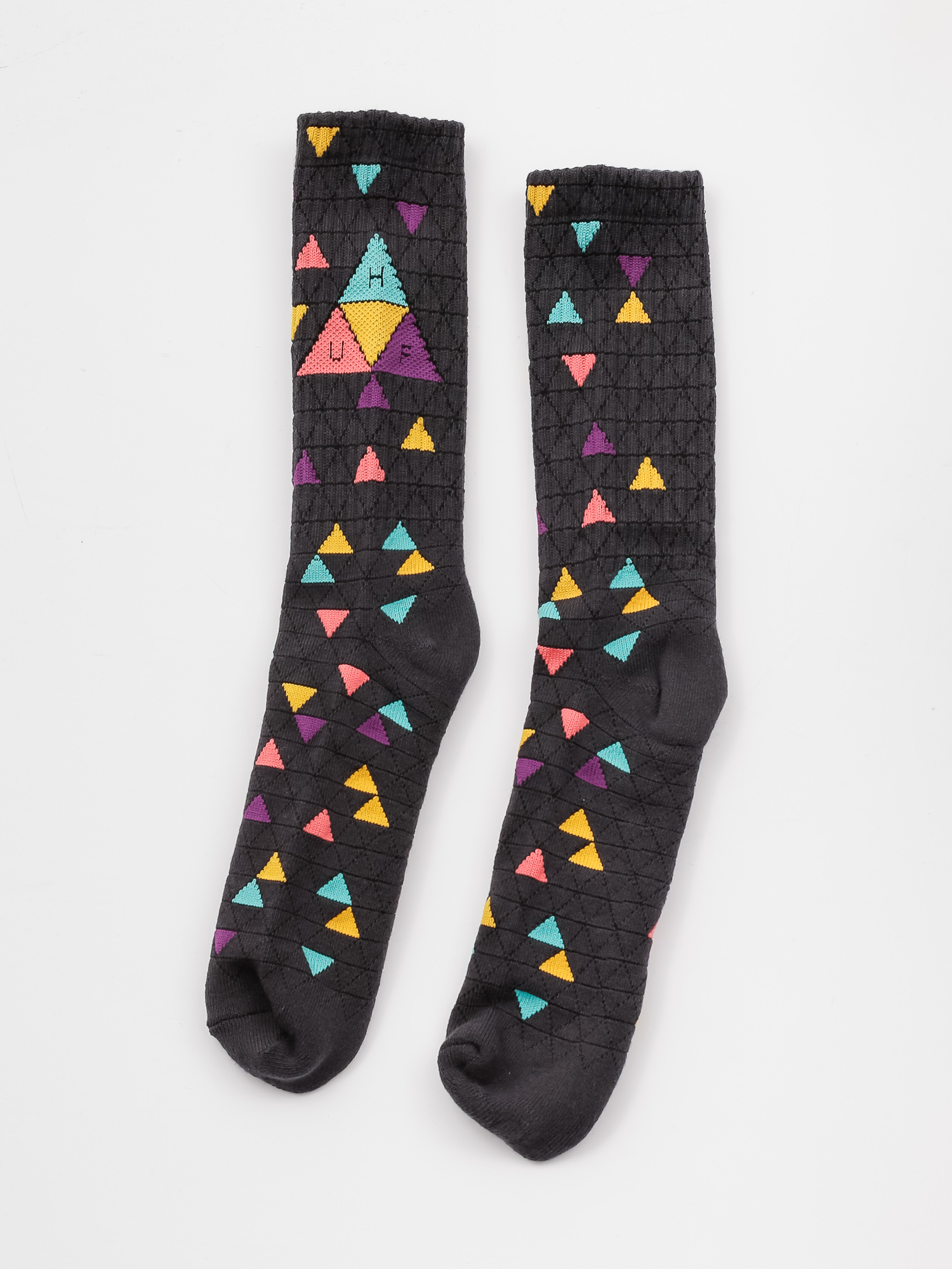 Skarpetki HUF TT Pattern (charcoal)