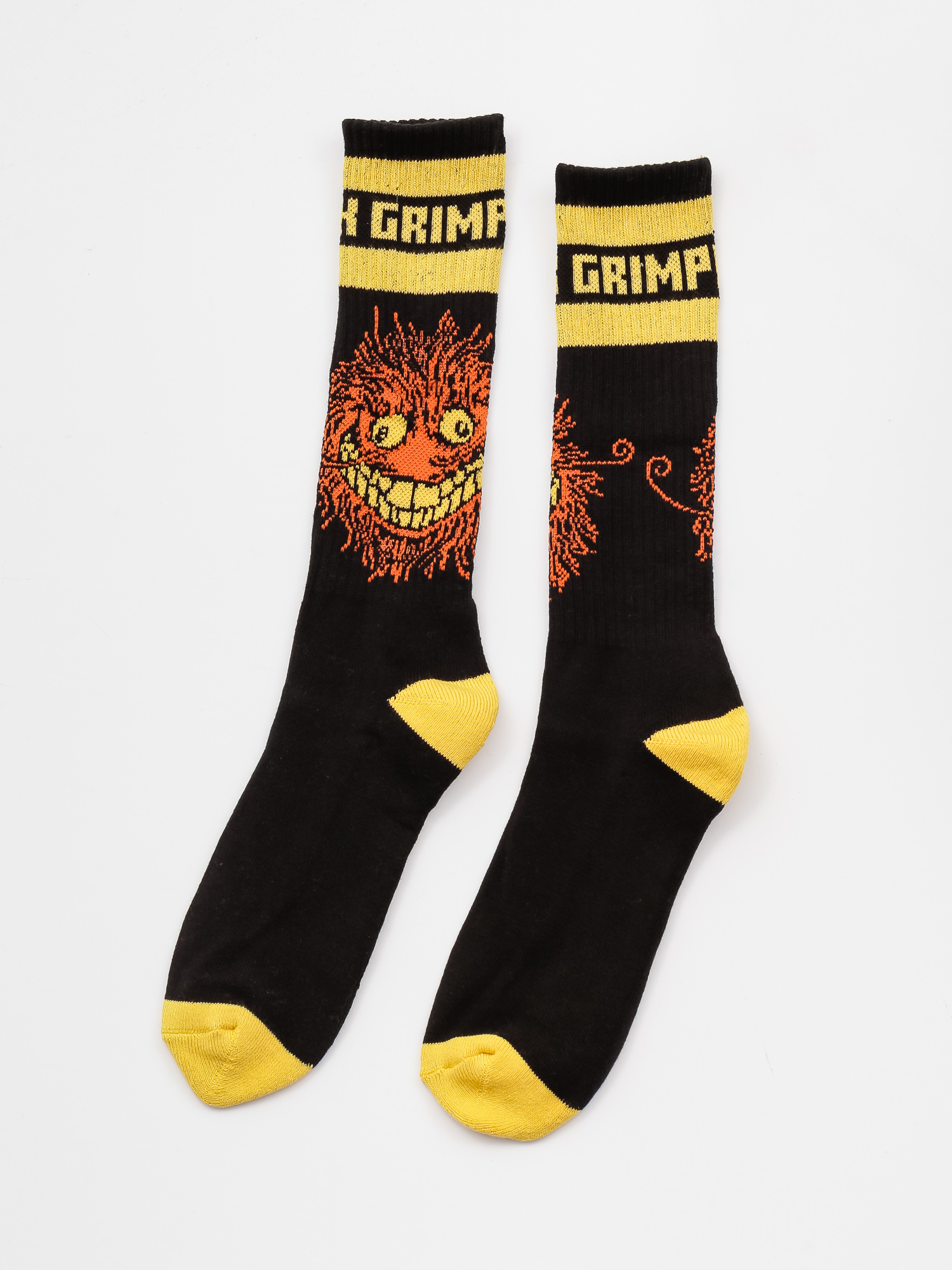 Skarpetki Antihero Grimple Stix (black/yellow)