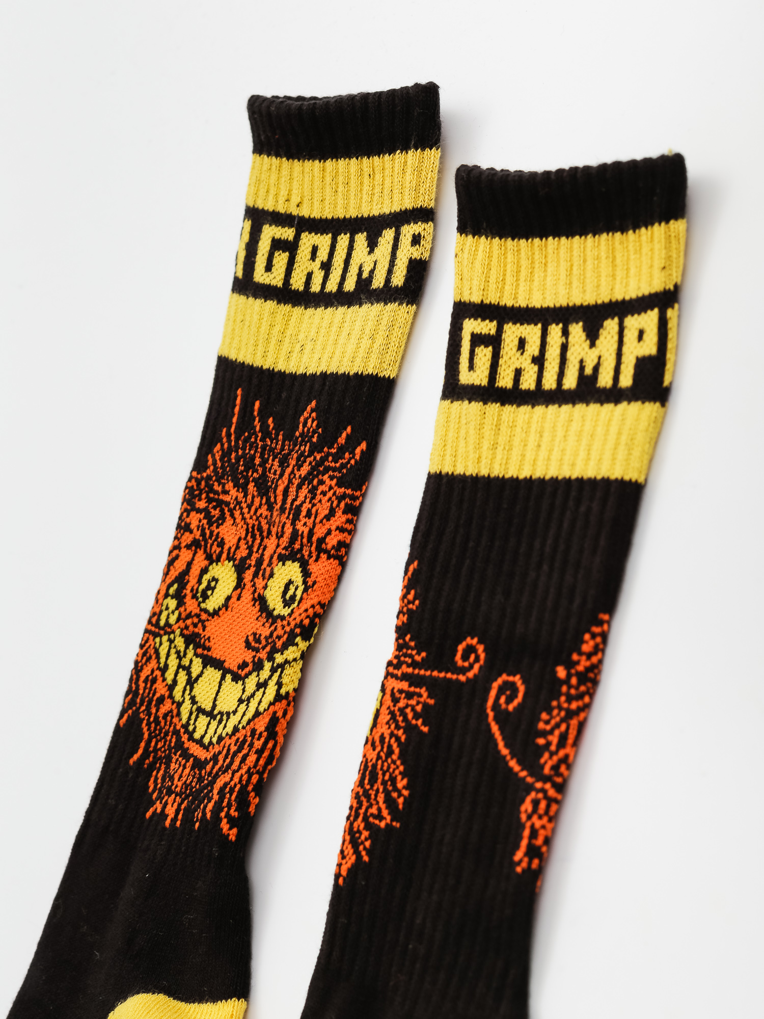 Skarpetki Antihero Grimple Stix (black/yellow)