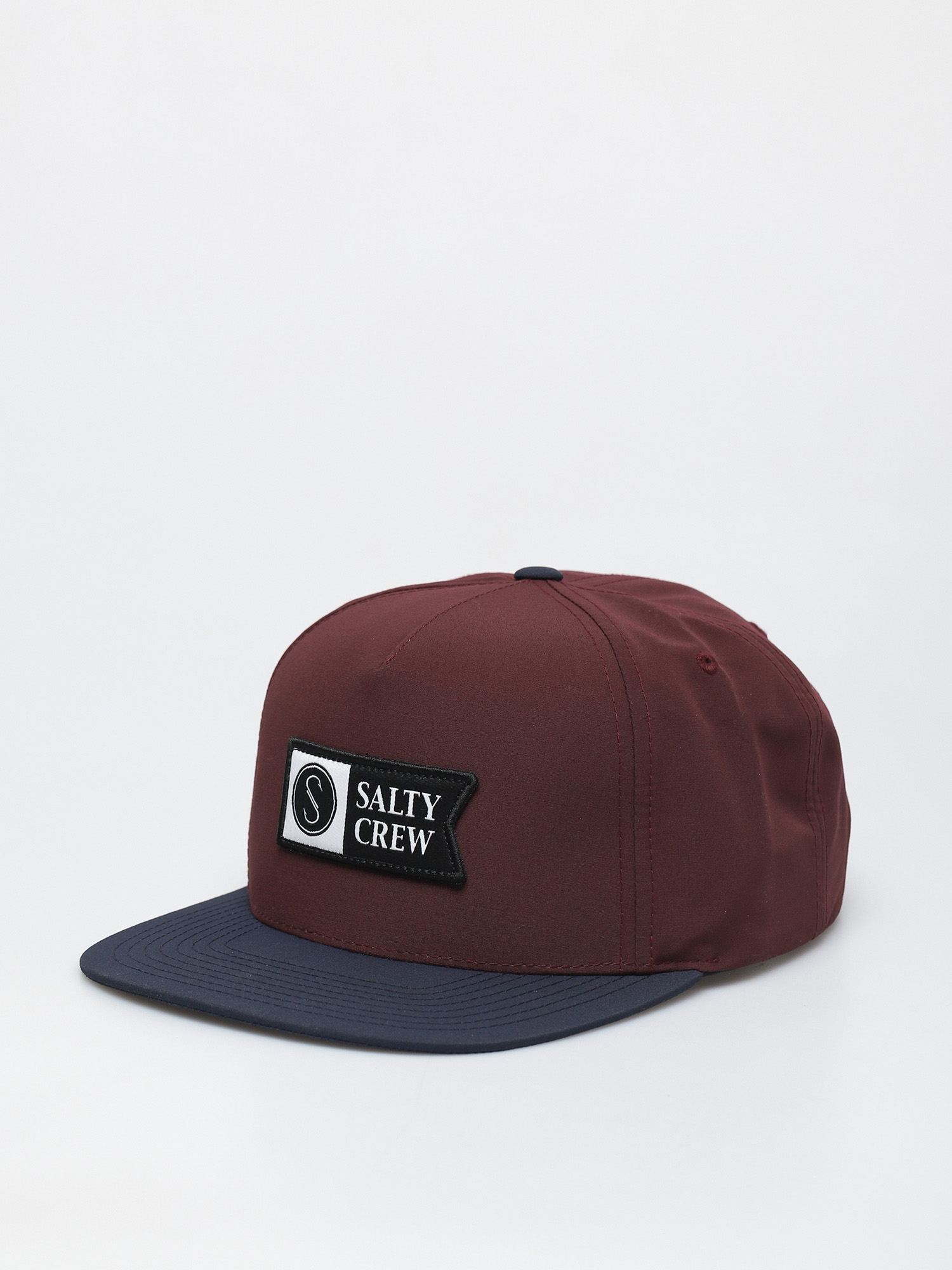 Czapka z daszkiem Salty Crew Alpha Tech 5 Panel (burgundy/navy)