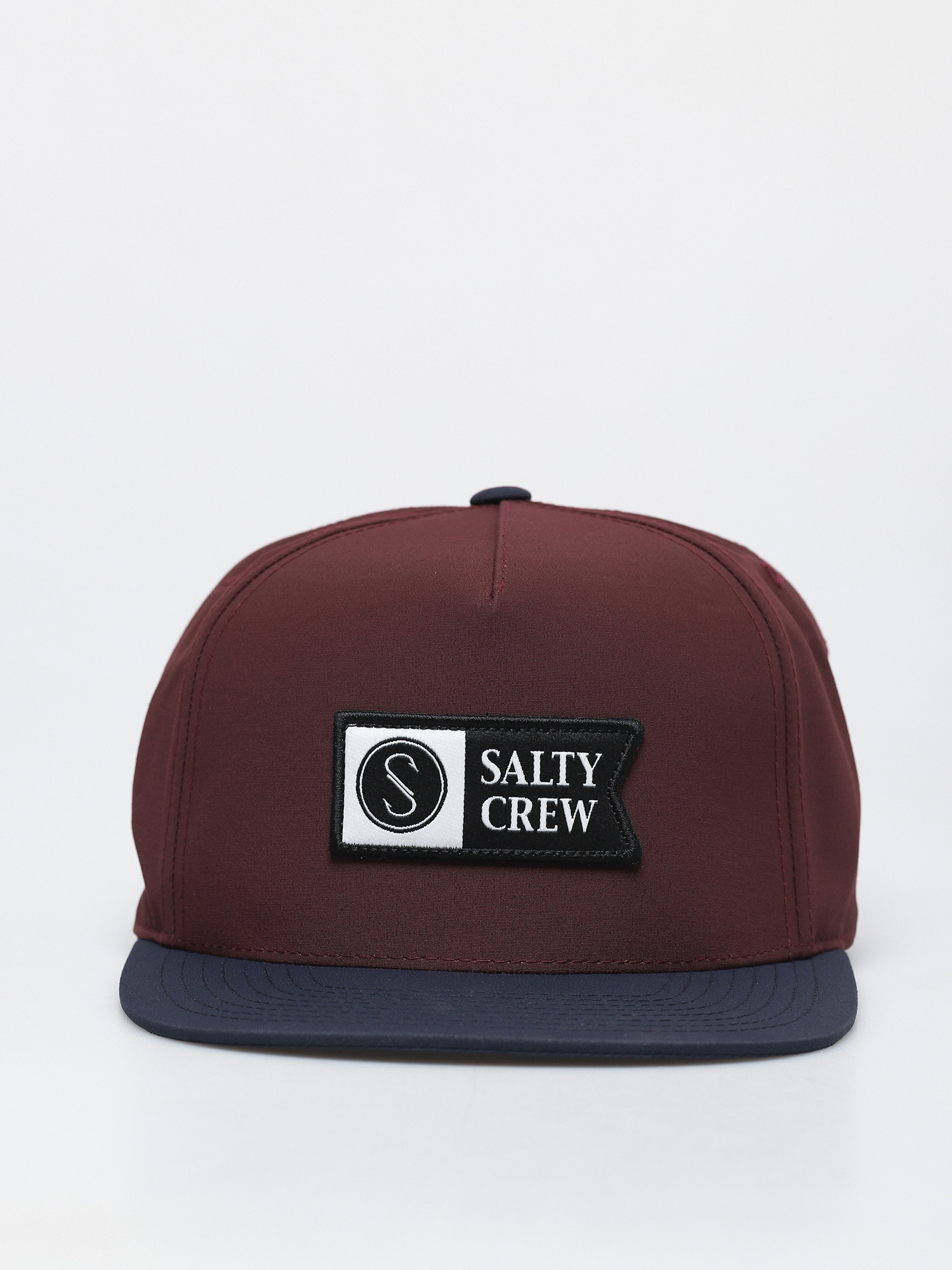 Czapka z daszkiem Salty Crew Alpha Tech 5 Panel (burgundy/navy)