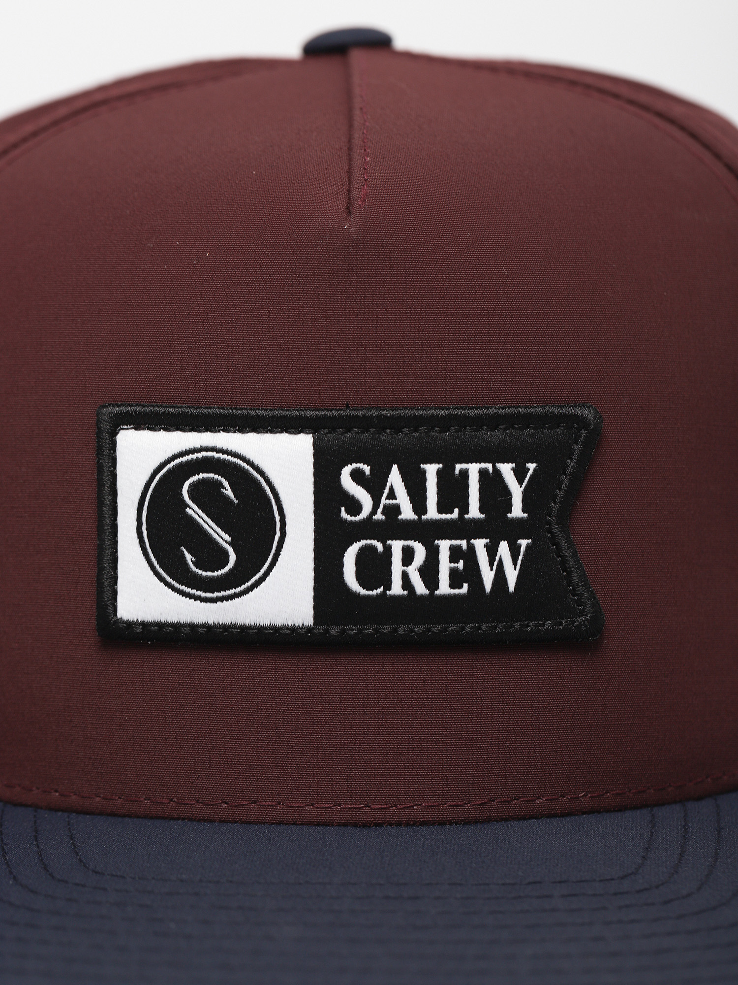 Czapka z daszkiem Salty Crew Alpha Tech 5 Panel (burgundy/navy)