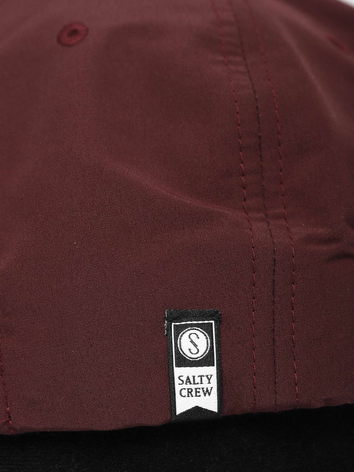 Czapka z daszkiem Salty Crew Alpha Tech 5 Panel (burgundy/navy)