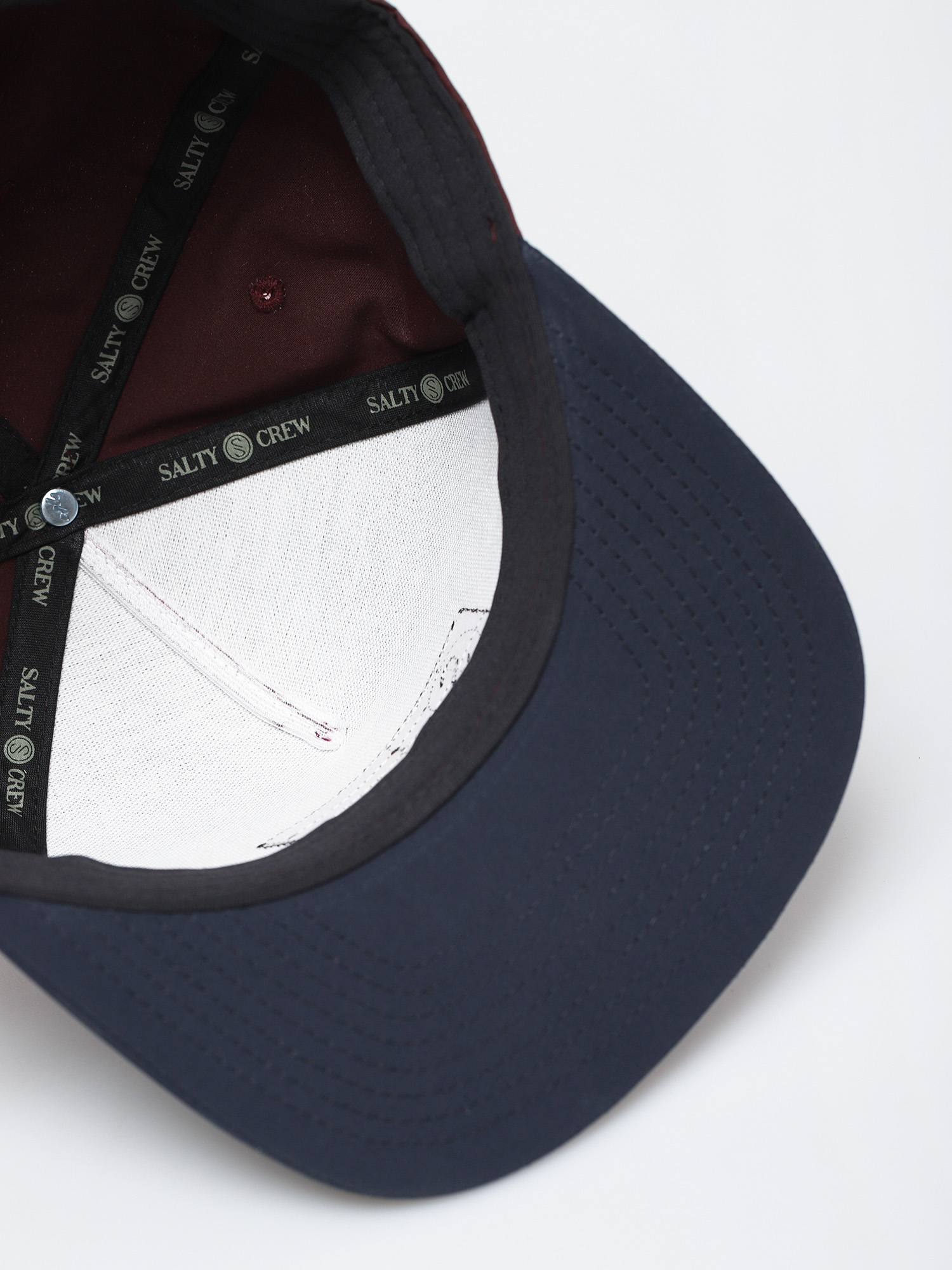 Czapka z daszkiem Salty Crew Alpha Tech 5 Panel (burgundy/navy)