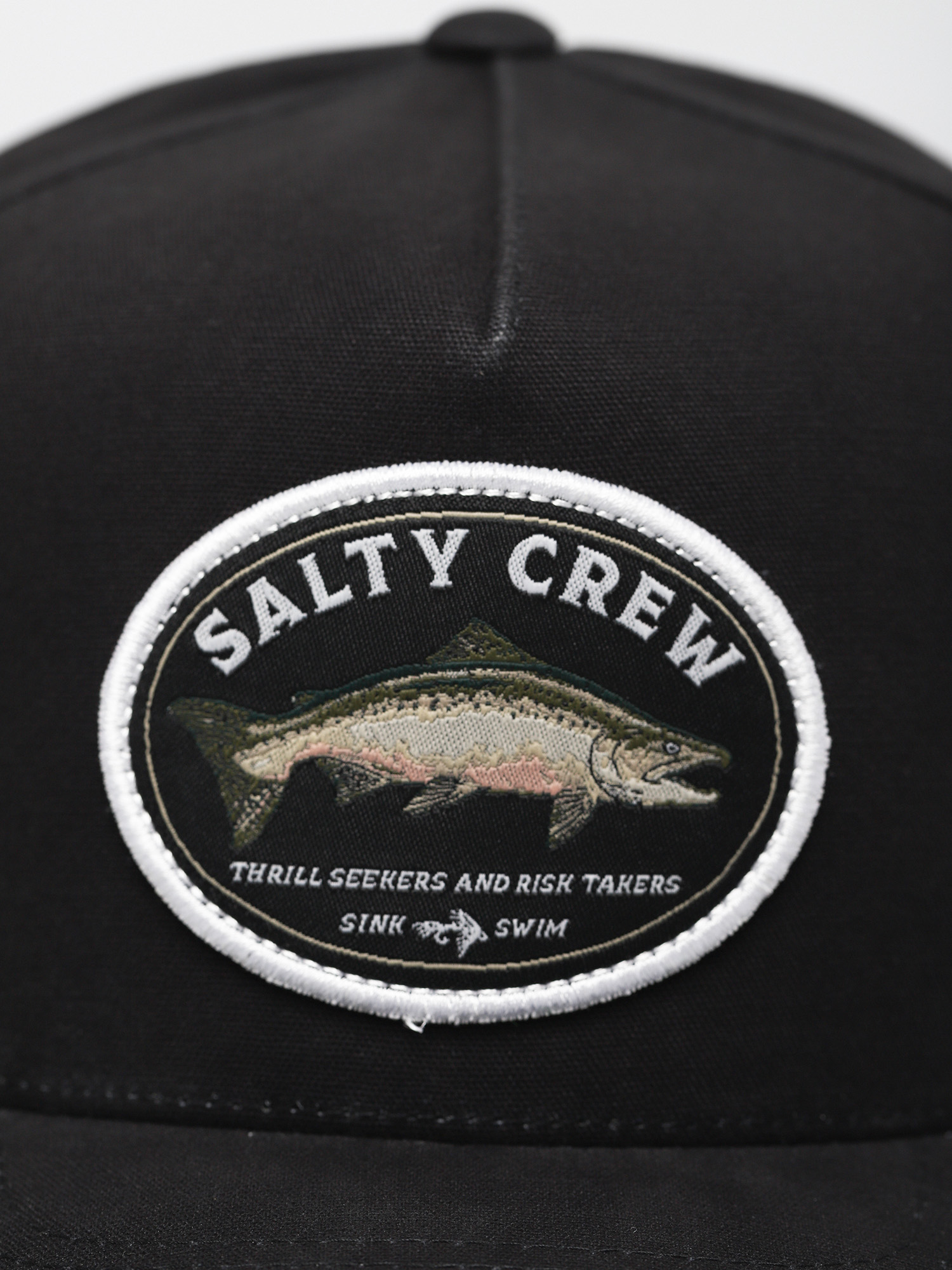 Czapka z daszkiem Salty Crew King Sal 5 Panel (black)
