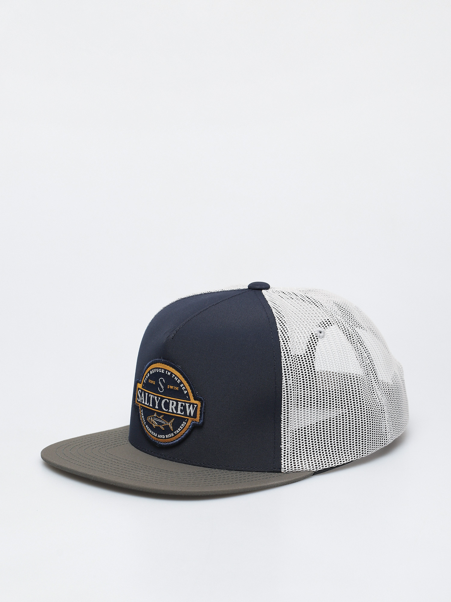 Czapka z daszkiem Salty Crew Deep Sea Trucker (navy/silver)