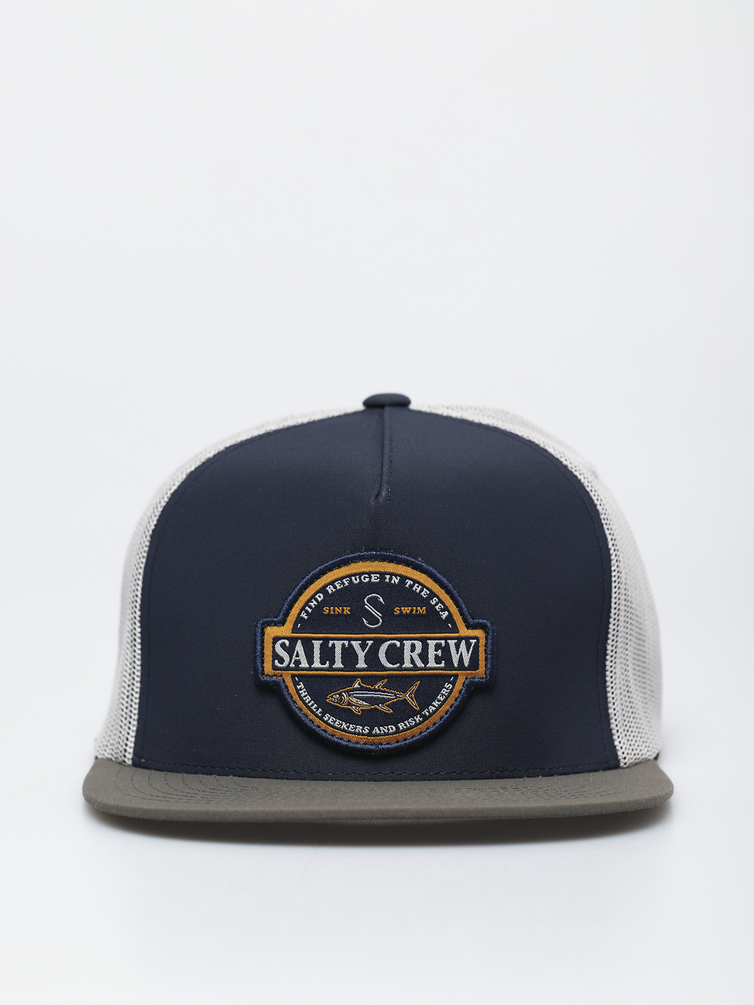 Czapka z daszkiem Salty Crew Deep Sea Trucker (navy/silver)