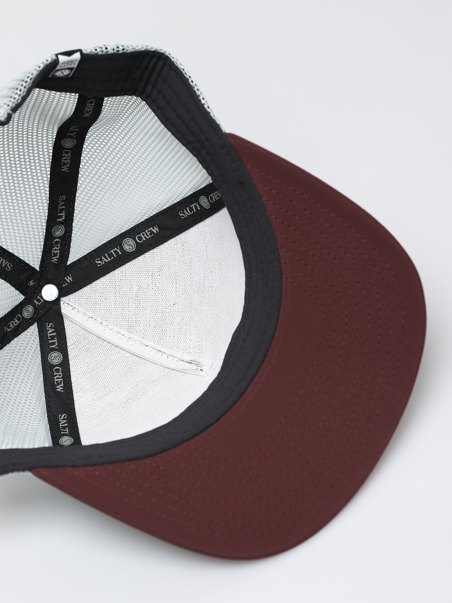 Czapka z daszkiem Salty Crew Sea Line Retro Trucker (burgundy)