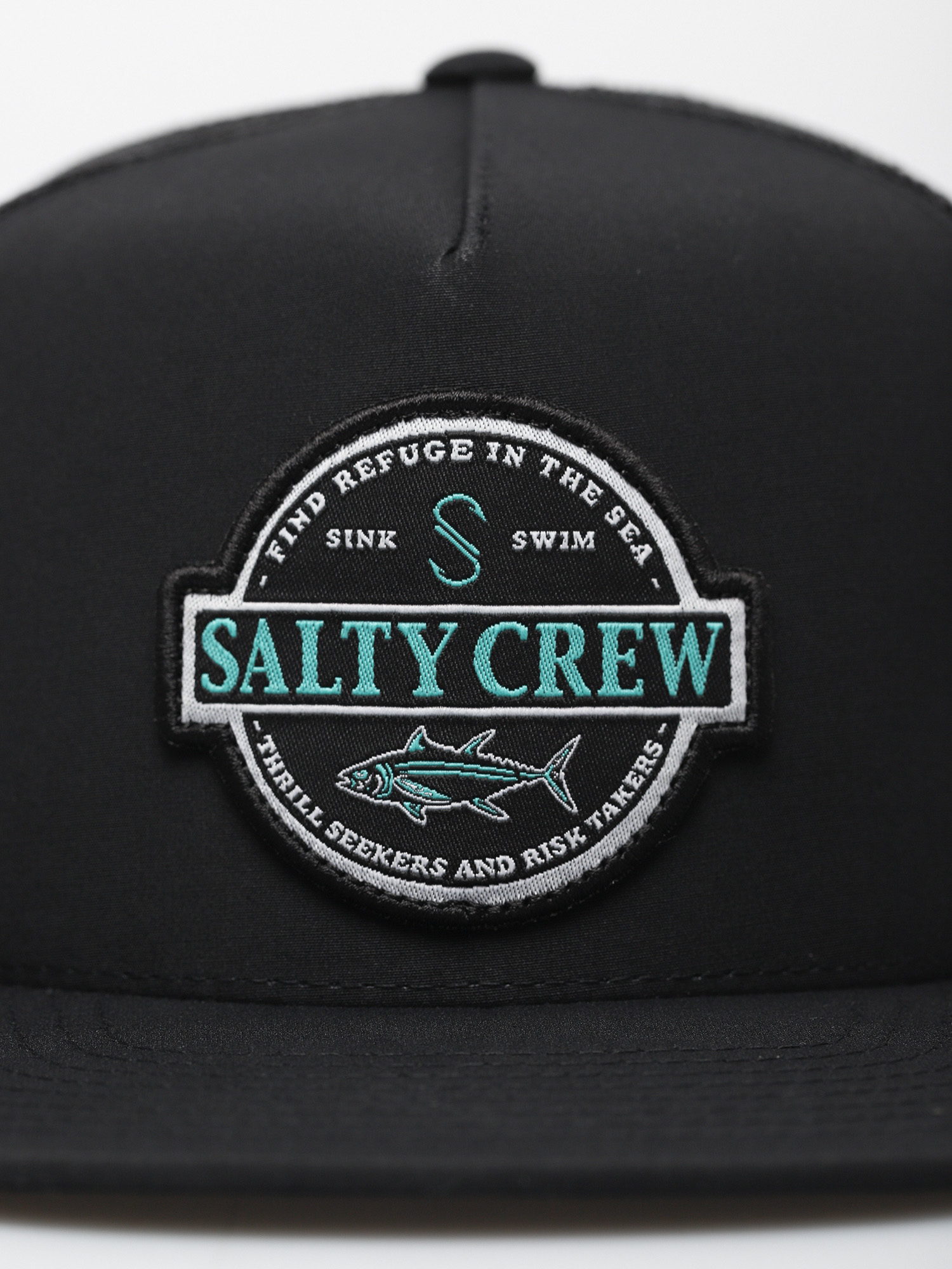 Czapka z daszkiem Salty Crew Deep Sea Trucker (black)