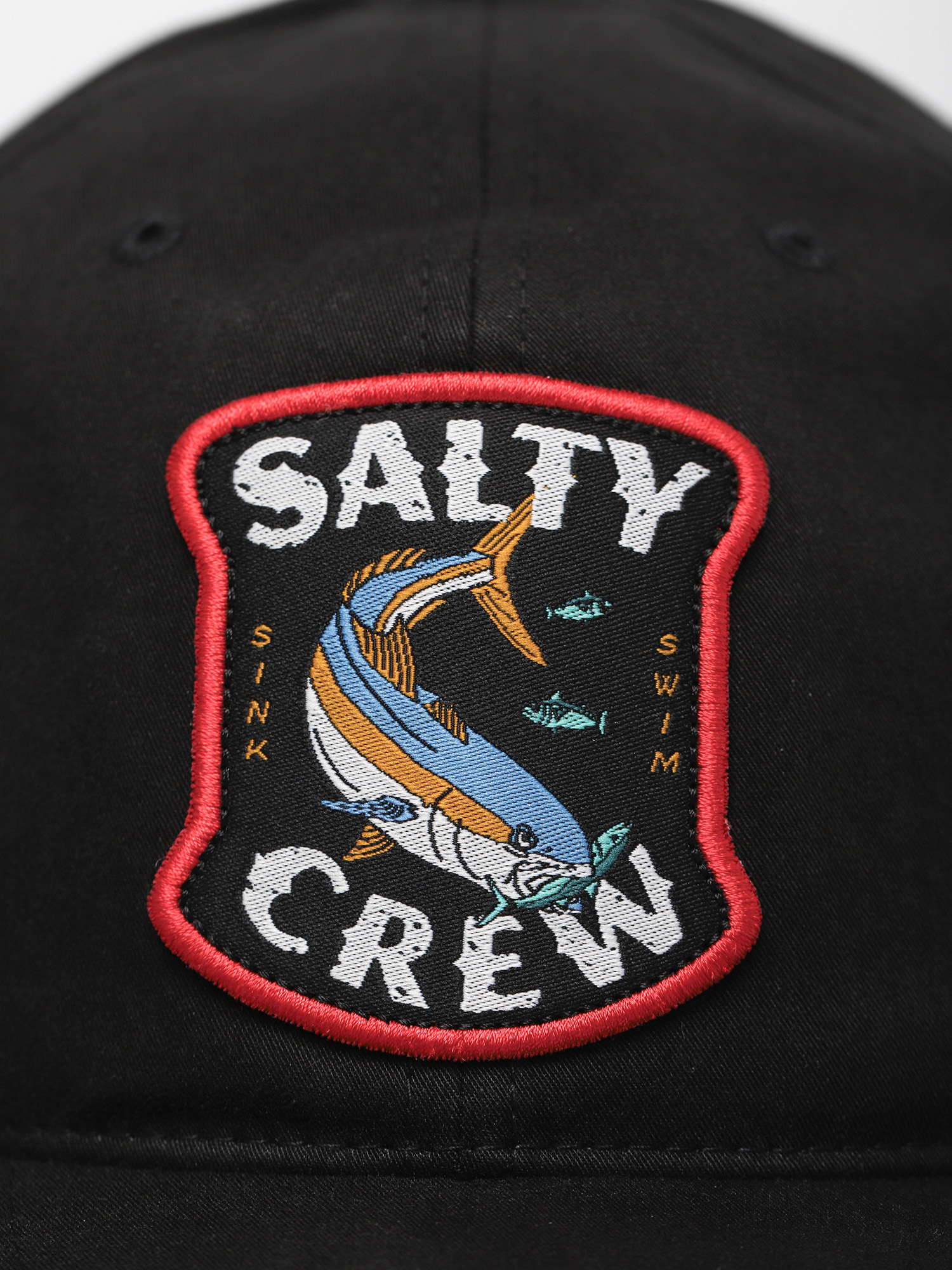 Czapka z daszkiem Salty Crew Old Yeller 6 Panel (black)