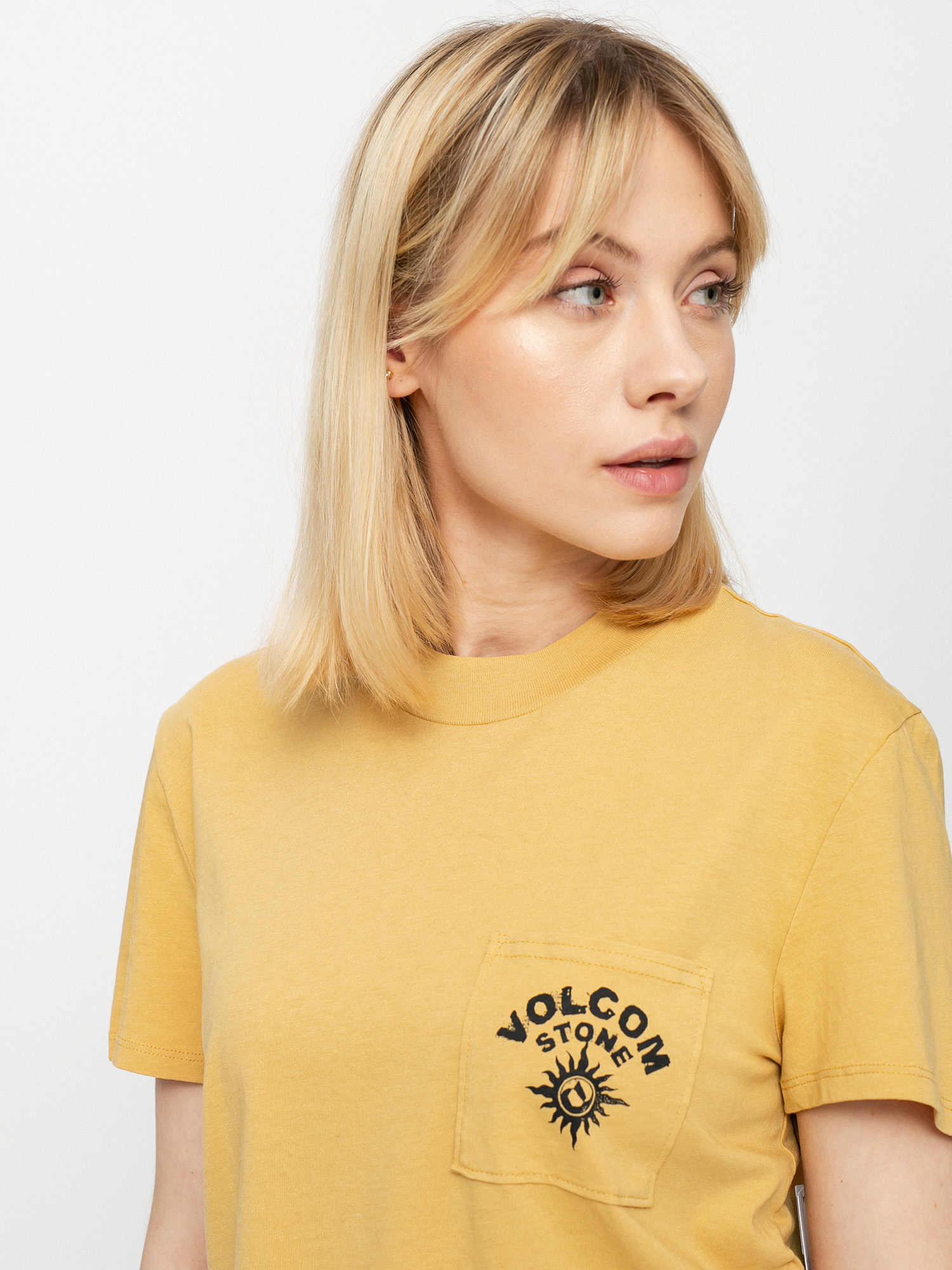 T-shirt Volcom Pocket Dial Wmn (dust gold)