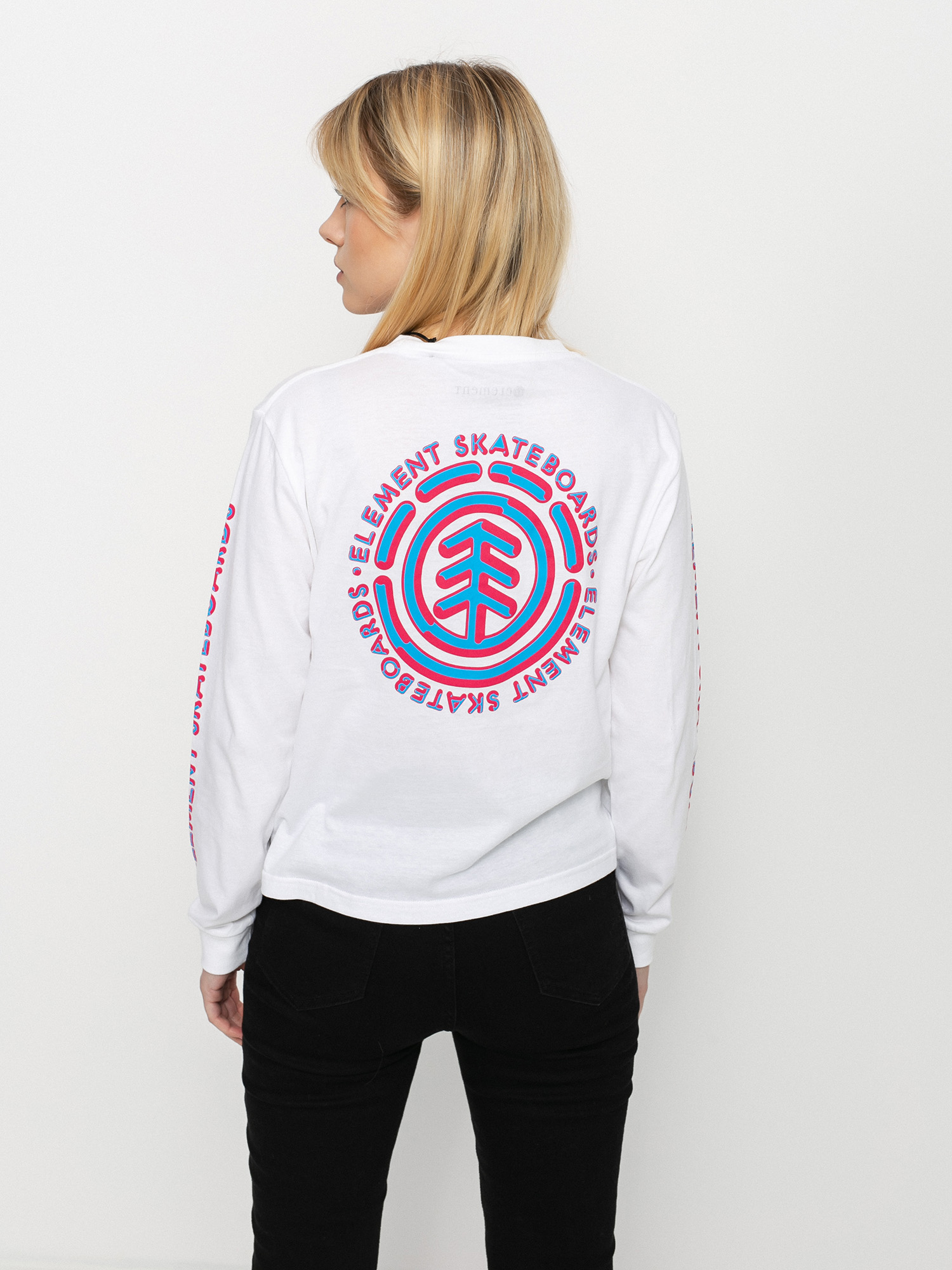 Longsleeve Element Chrome Wmn (optic white)