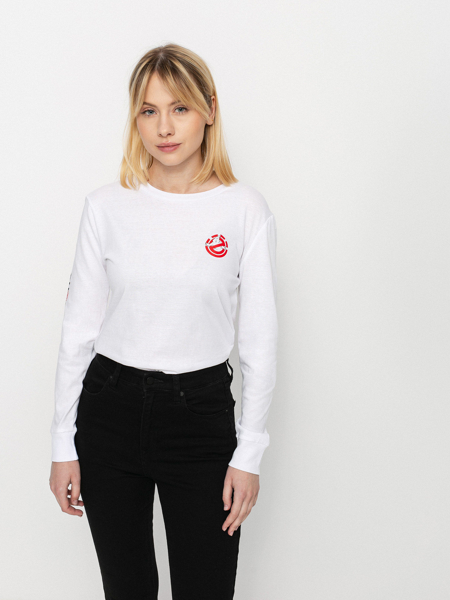 Longsleeve Element Ghostbusters Wmn (optic white)