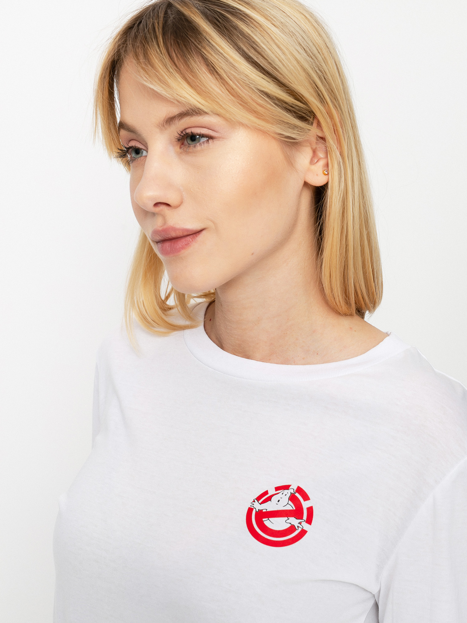Longsleeve Element Ghostbusters Wmn (optic white)