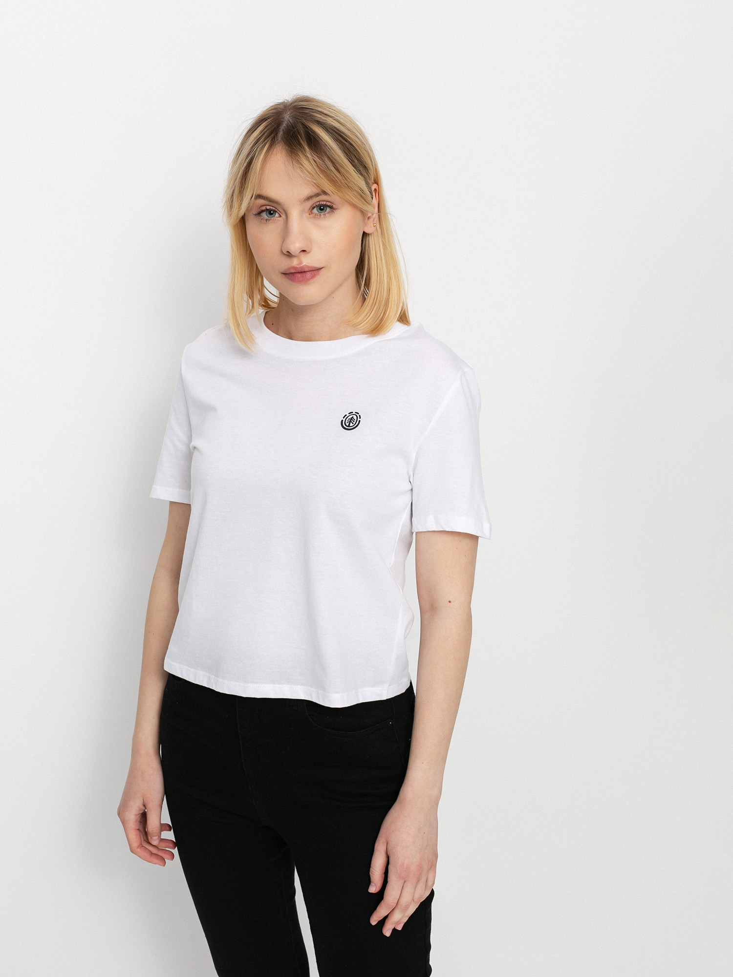 T-shirt Element Positivity Crop Wmn (optic white)