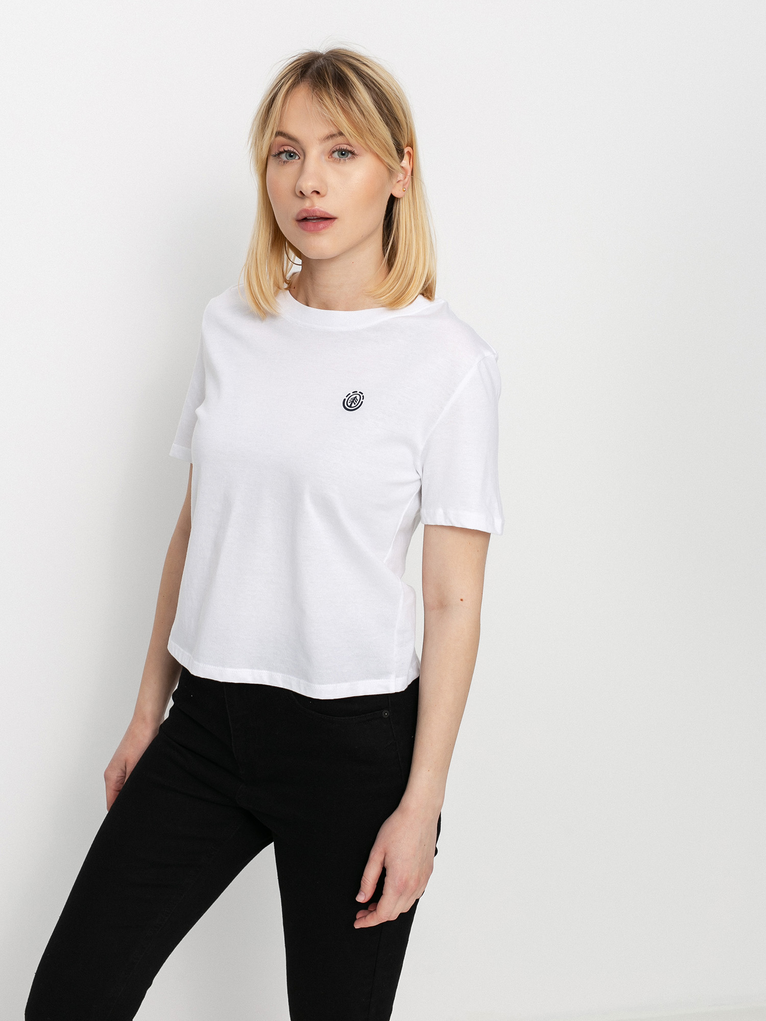 T-shirt Element Positivity Crop Wmn (optic white)
