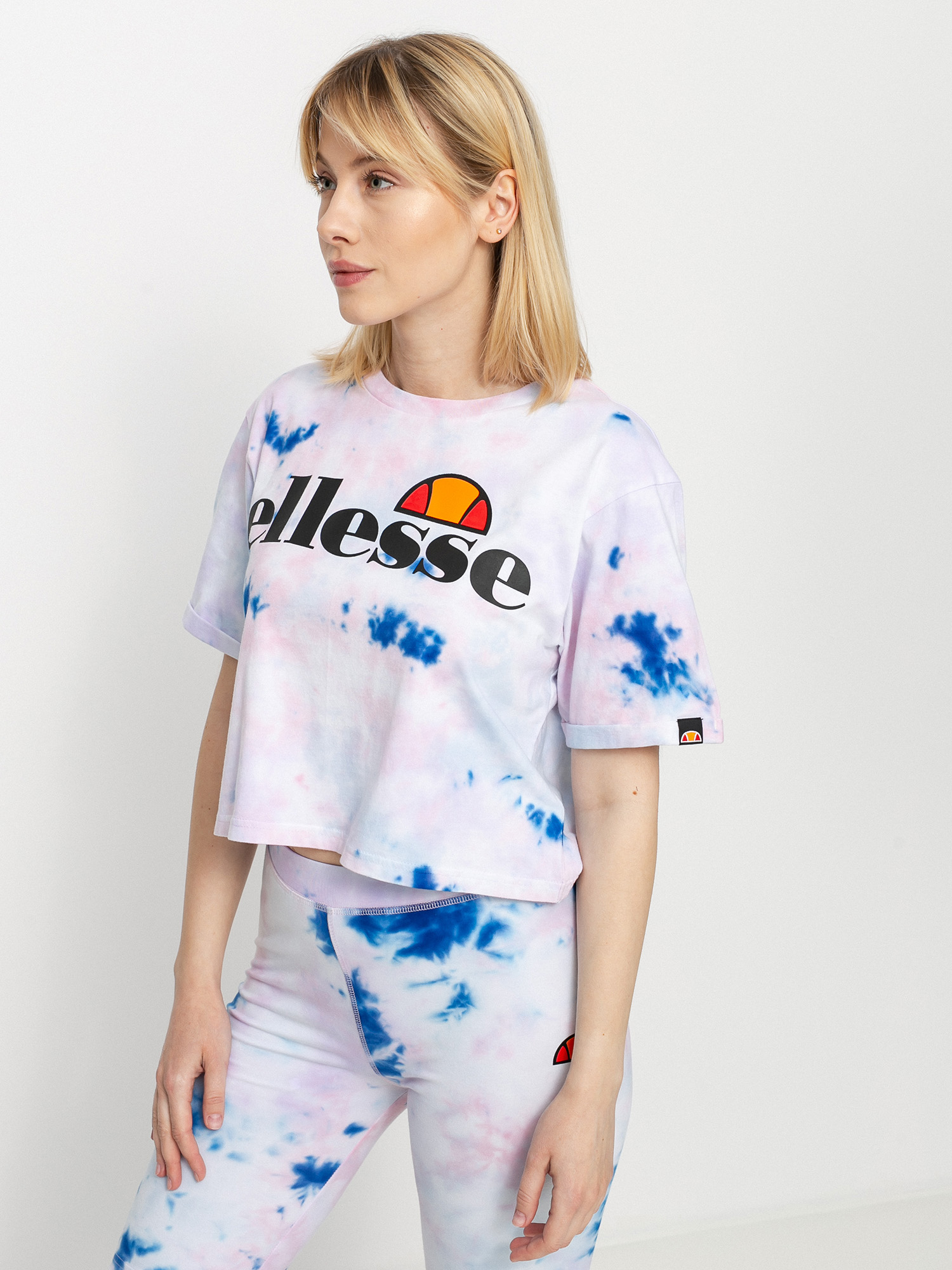 T-shirt Ellesse Alberta Wmn (blue tie dye)