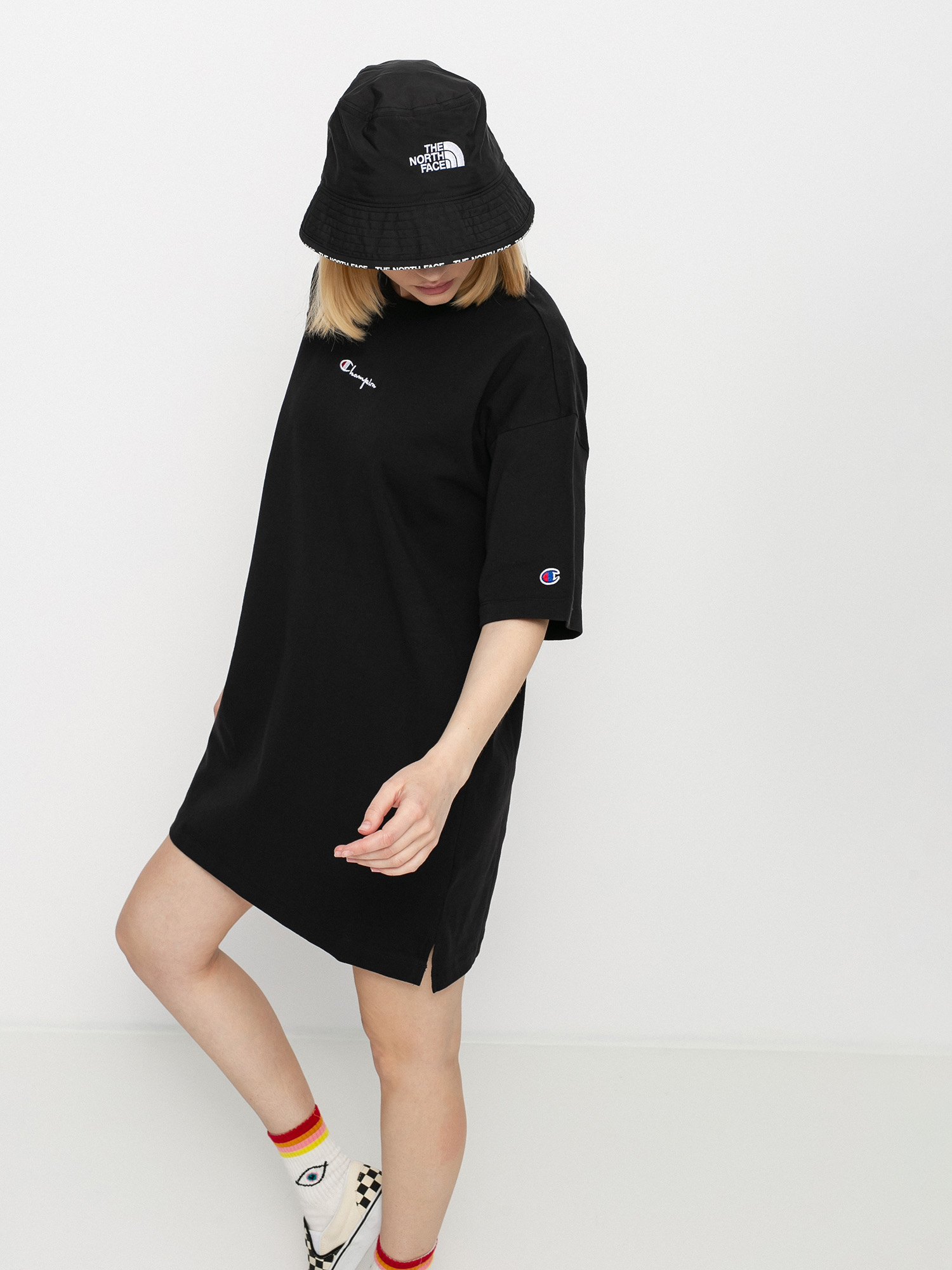 Sukienka Champion Dress 112743 Wmn (nbk)