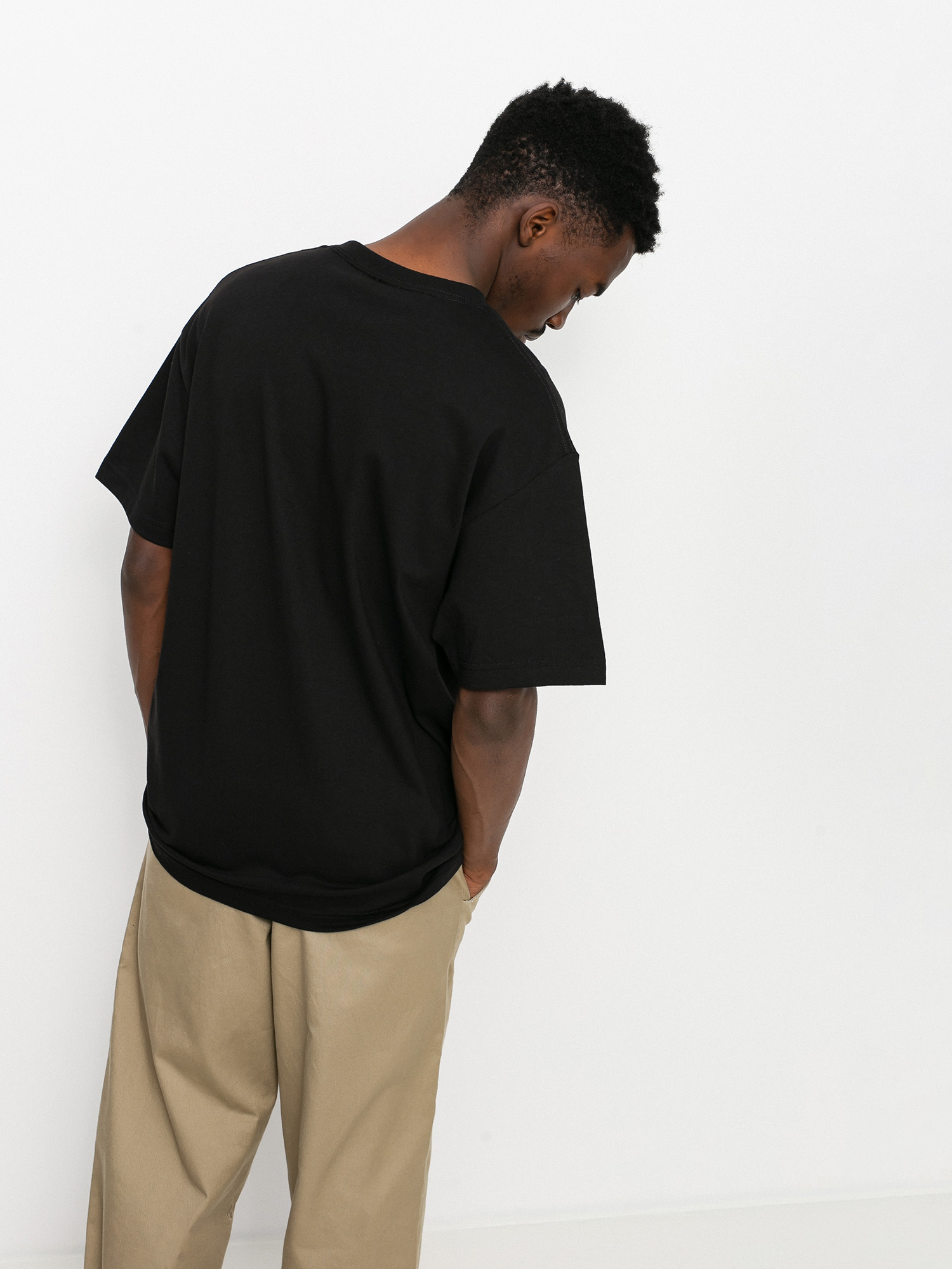 T-shirt Pizza Skateboards Tomato Chef Champion (black)