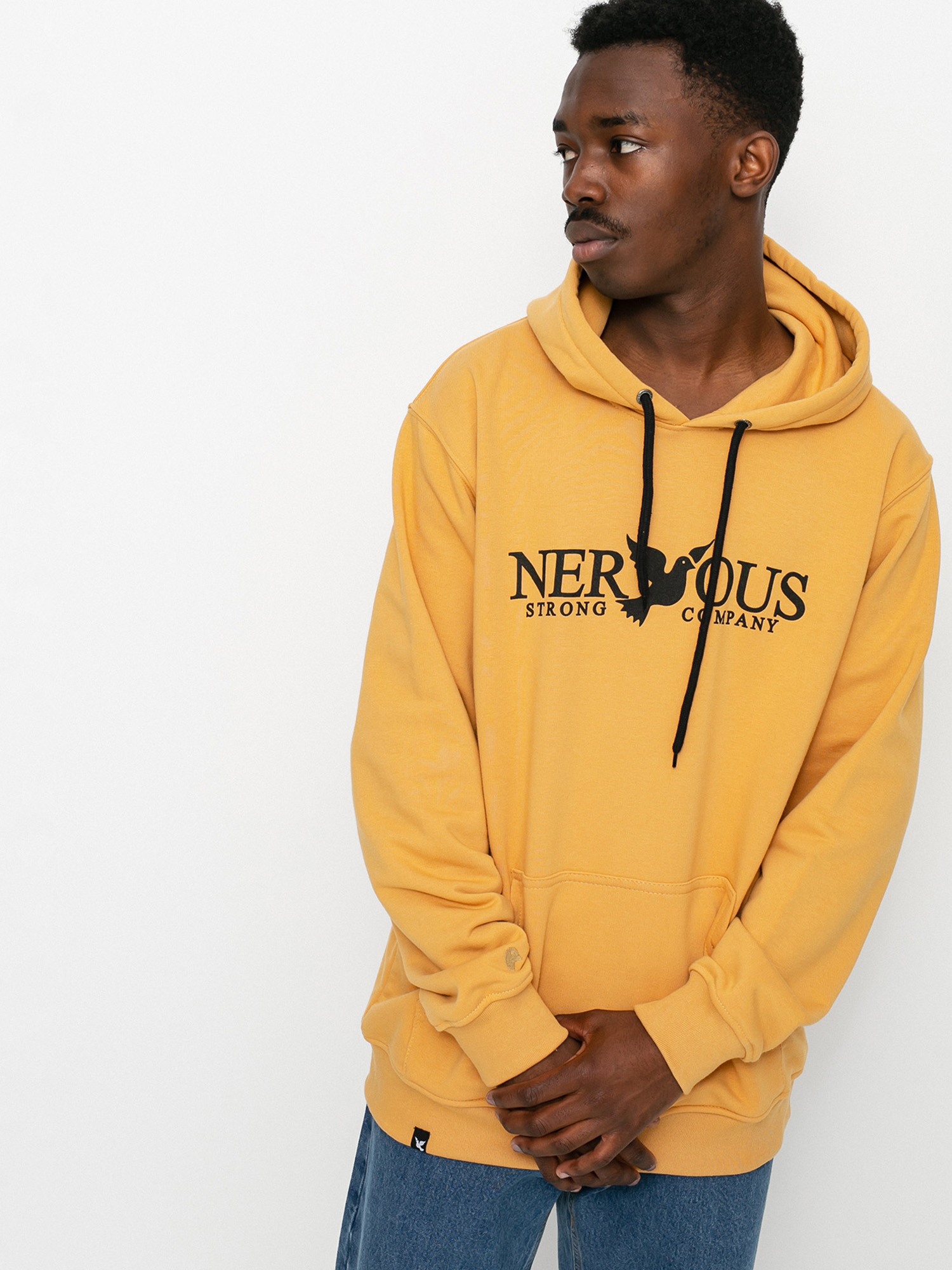 Bluza z kapturem Nervous Classic HD (yellow)