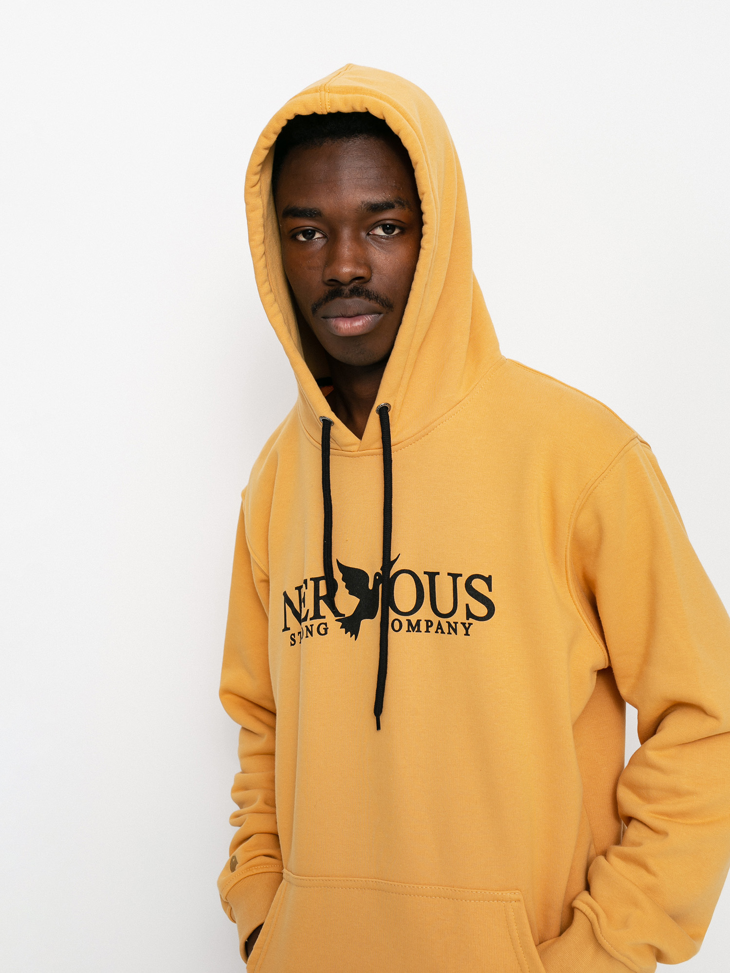 Bluza z kapturem Nervous Classic HD (yellow)