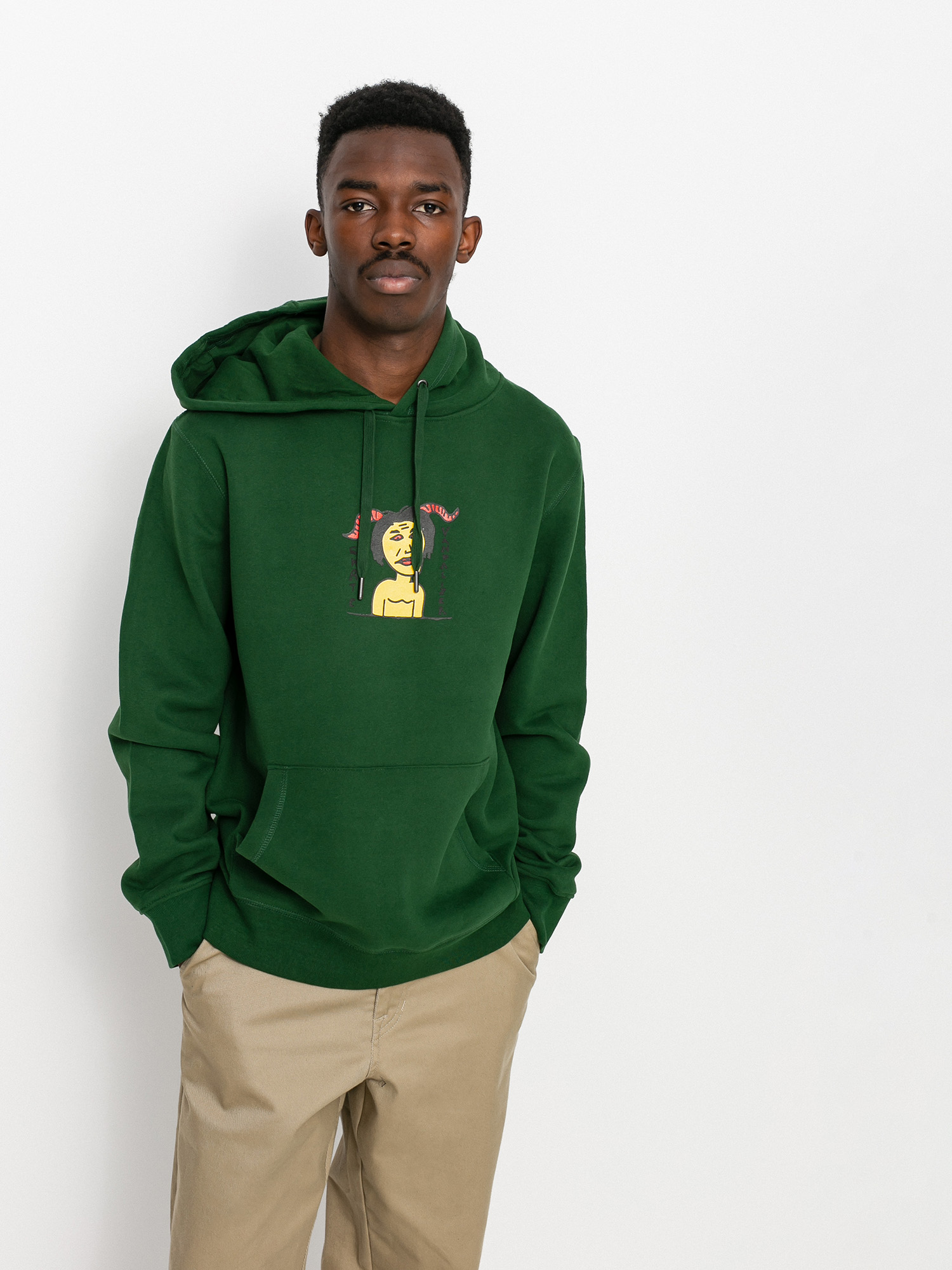 Bluza z kapturem Malita Vandalizer HD (green)