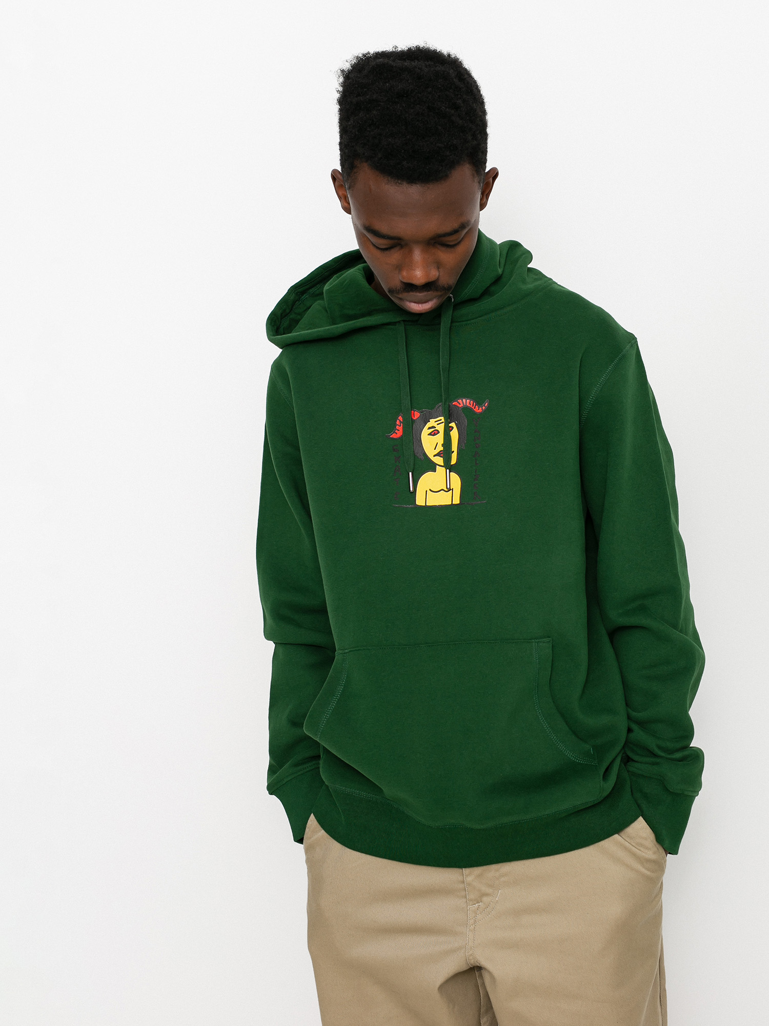 Bluza z kapturem Malita Vandalizer HD (green)