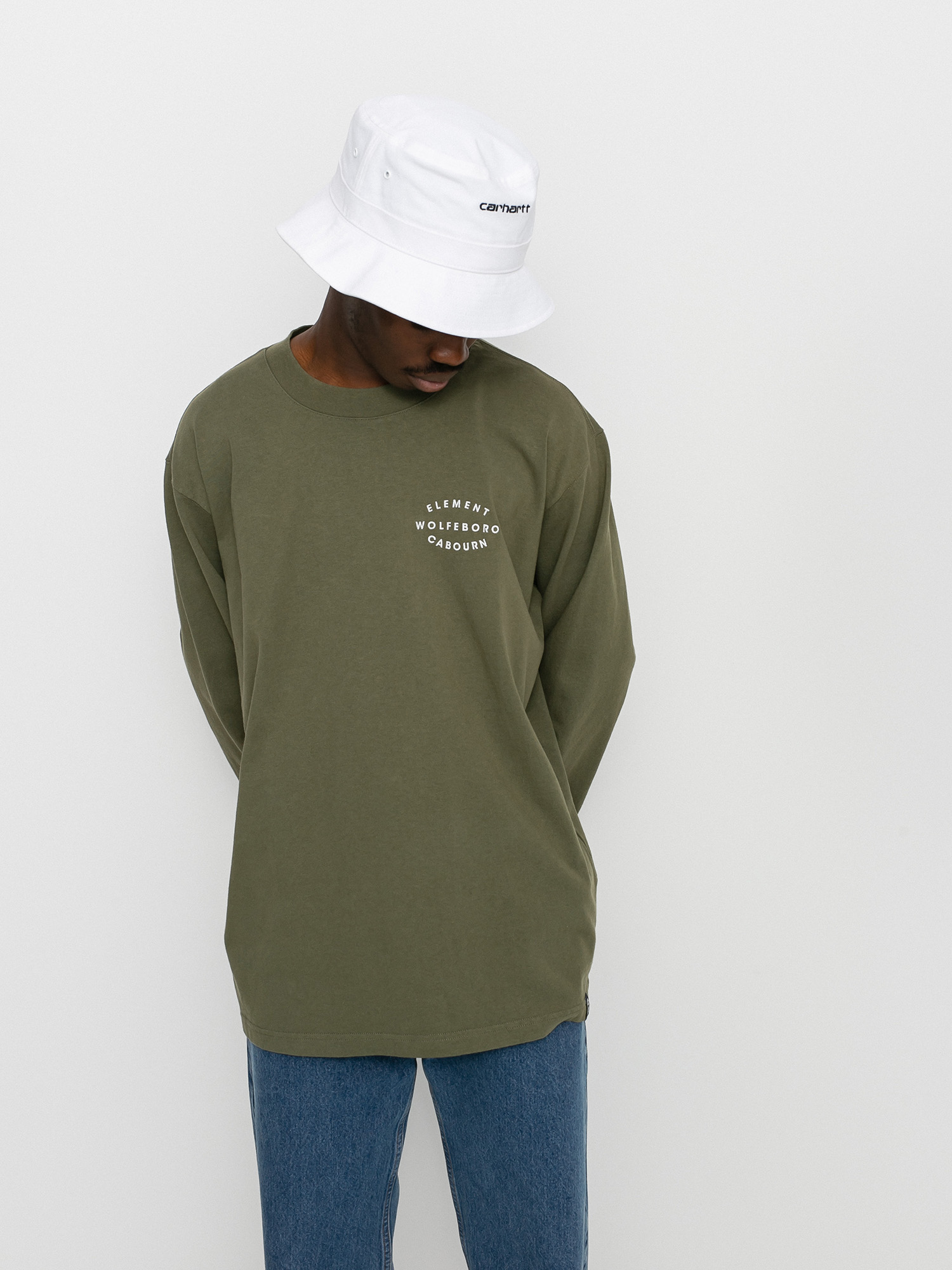 Longsleeve Element Classic (army)