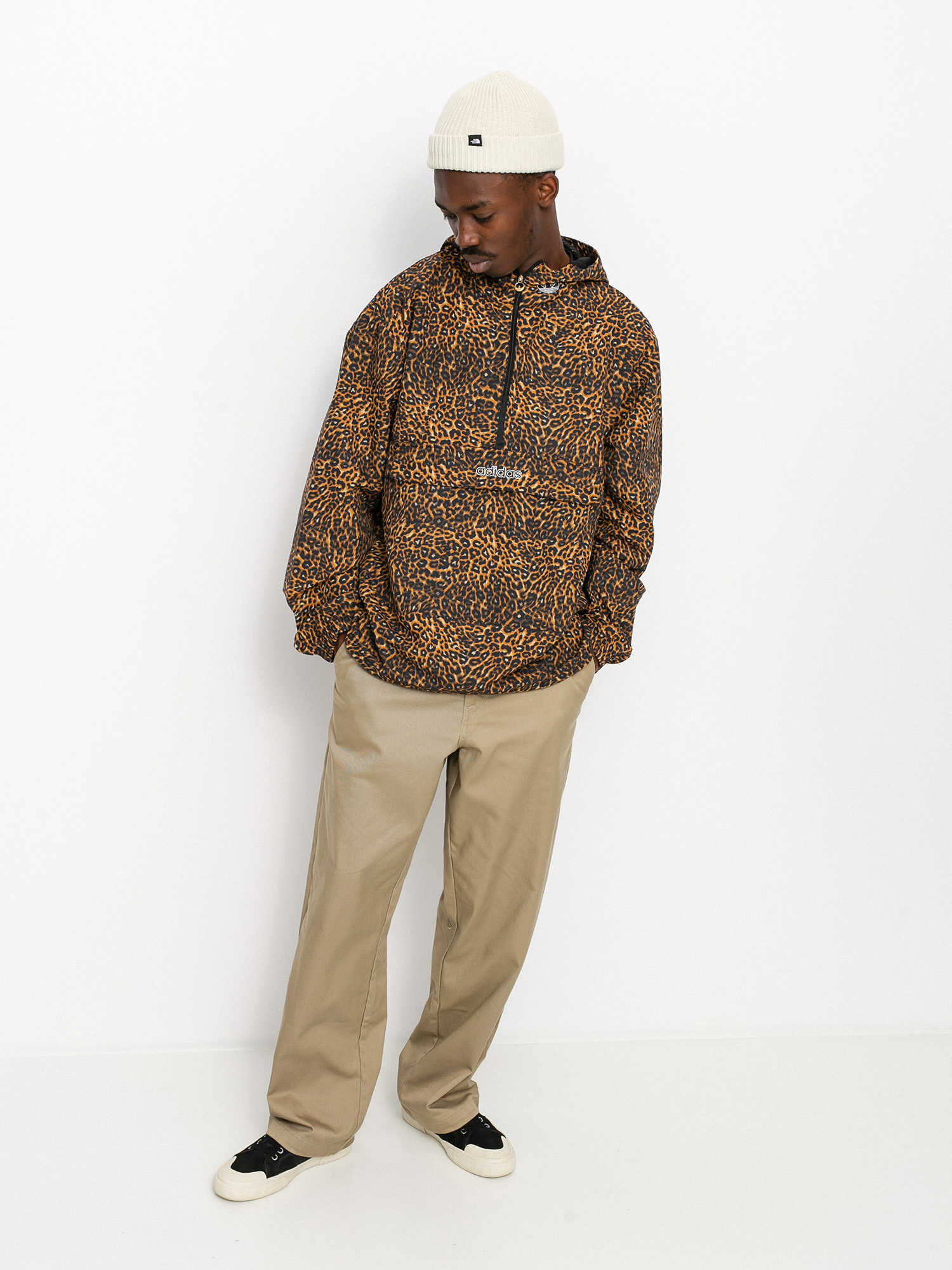 Kurtka adidas Originals Aop Windbreaker (beiton/mesa/black)