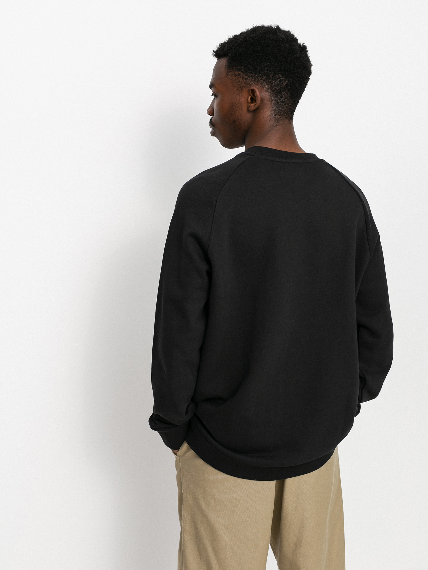 Bluza adidas Originals Trefoil (black/white)