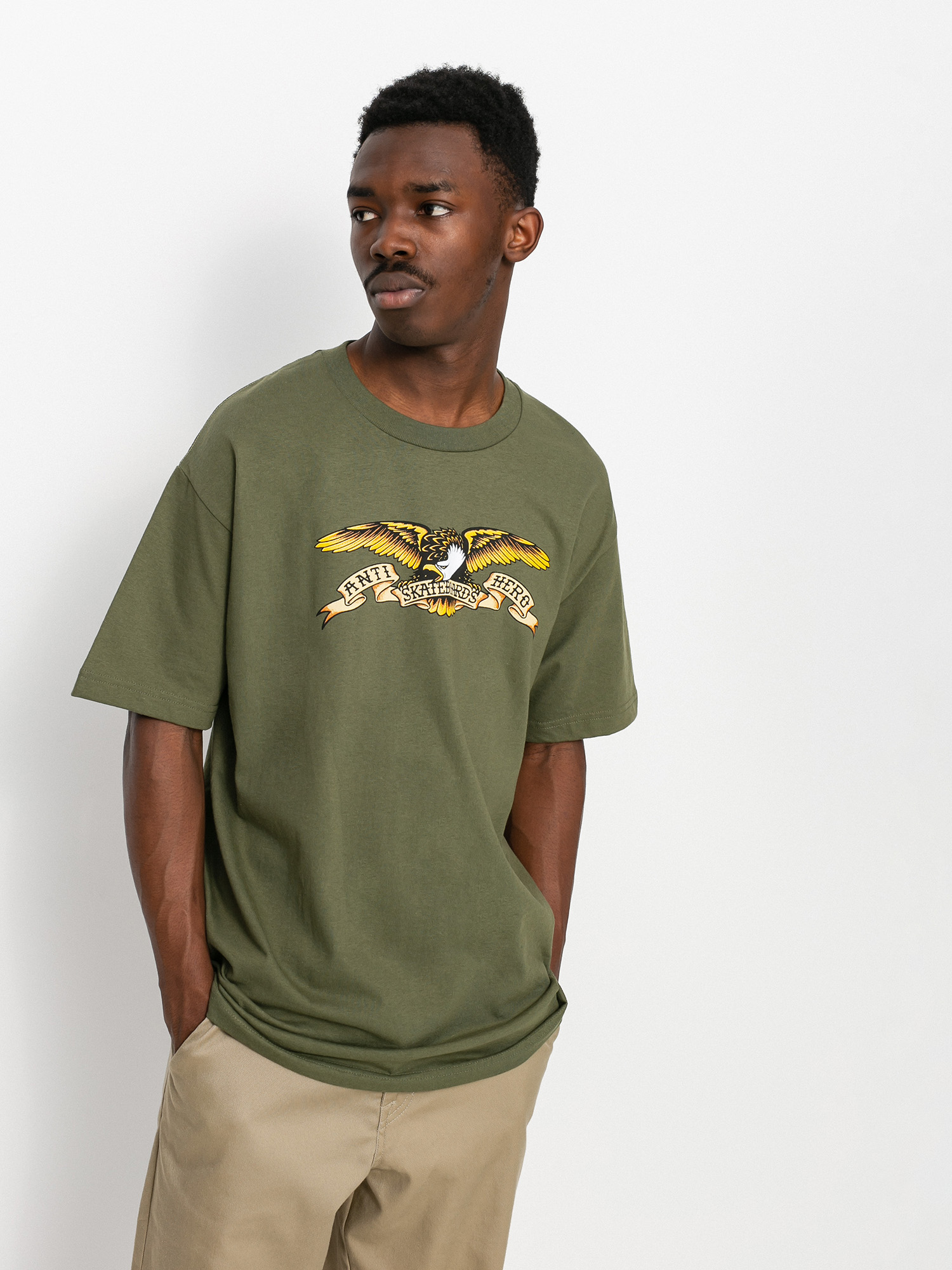 T-shirt Antihero Eagle (military green)