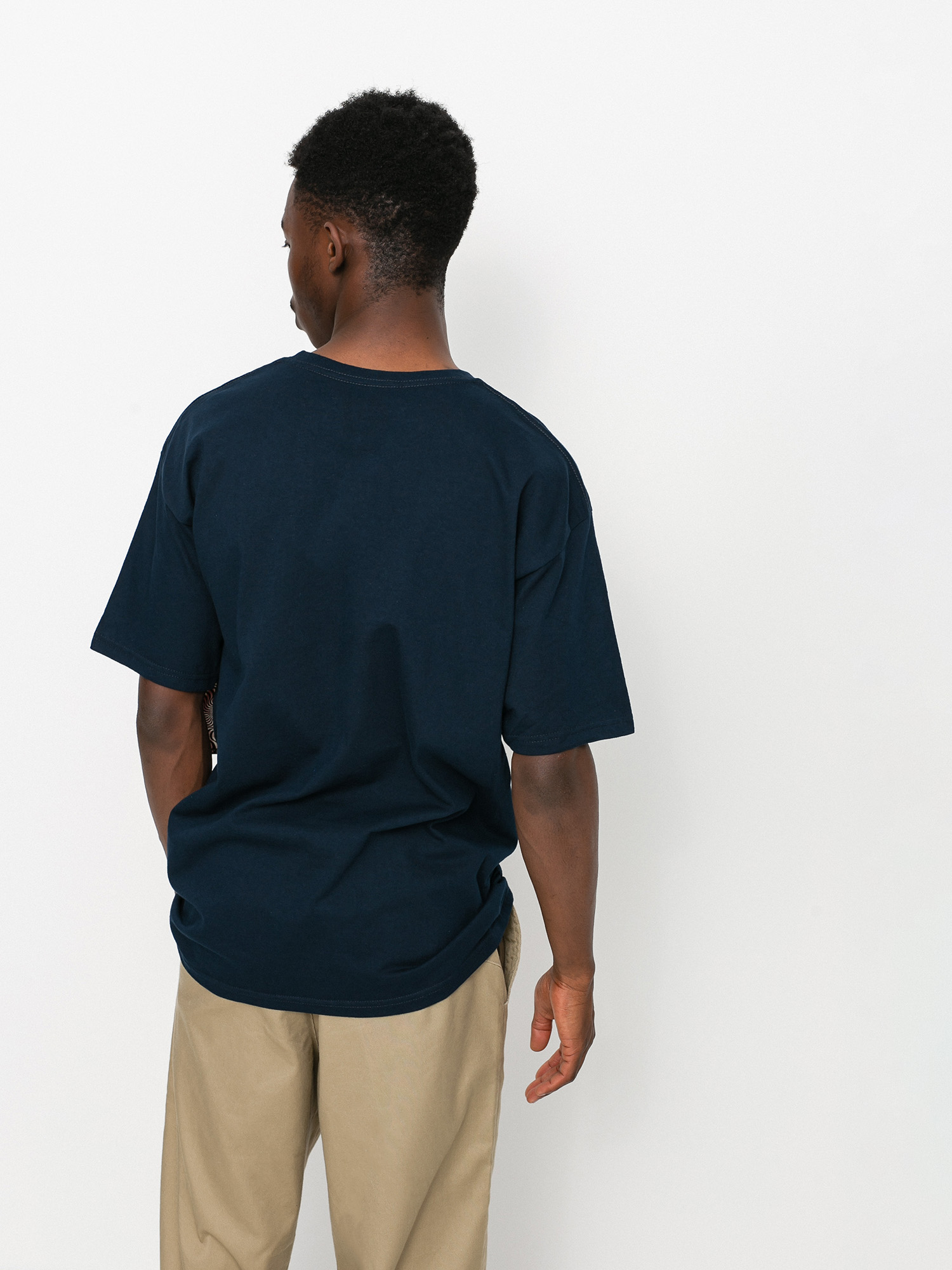T-shirt Spitfire Bighead (navy/yellow)