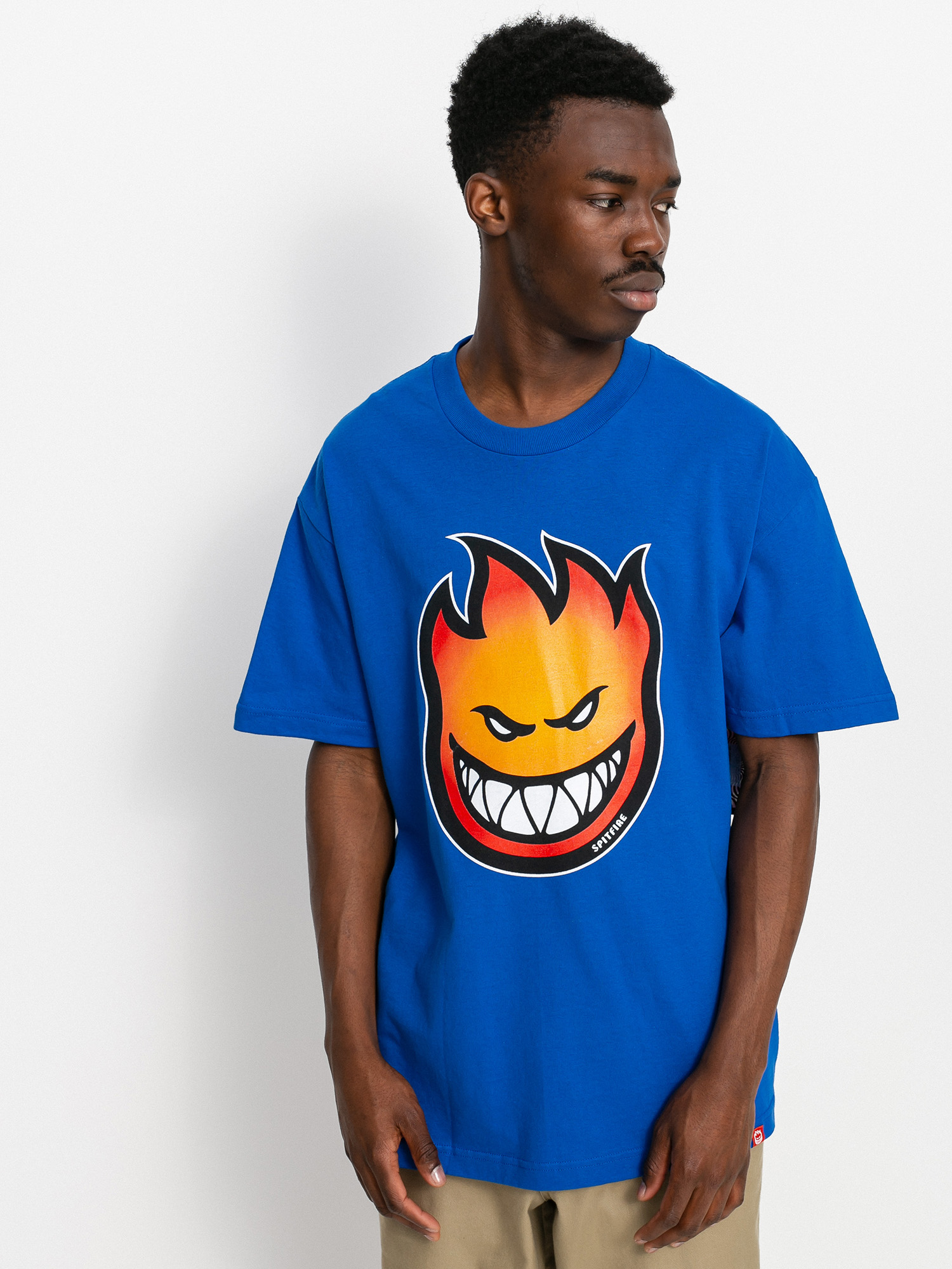 T-shirt Spitfire Bghd Fd Fill (royal/gold)
