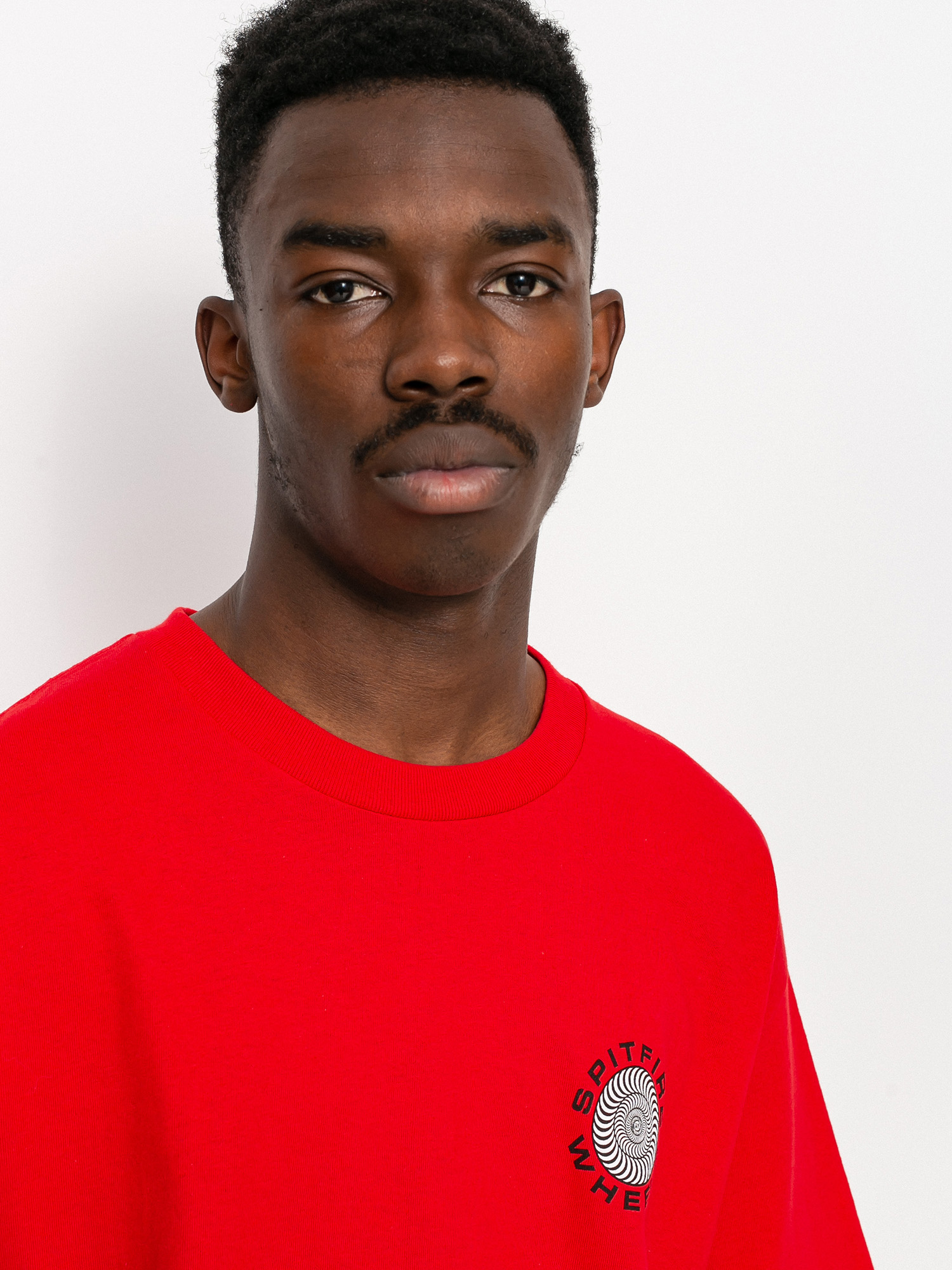 T-shirt Spitfire Classic 87 Swirl (red/black)
